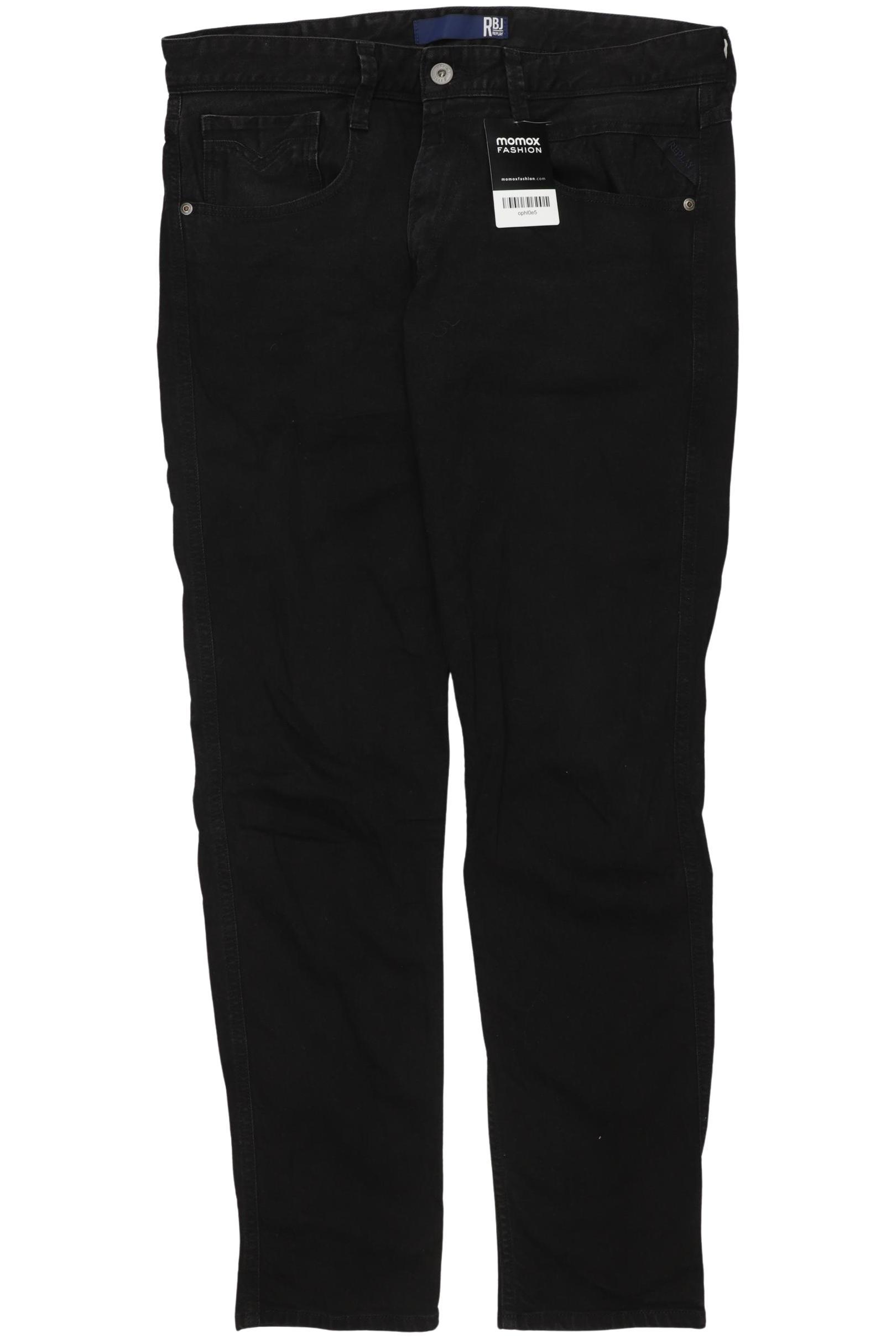 

Replay Herren Jeans, schwarz, Gr. 34