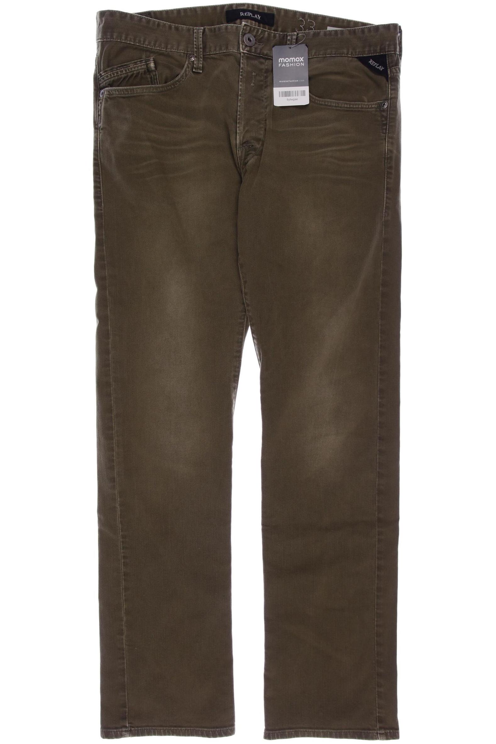 

Replay Herren Jeans, grün, Gr. 33