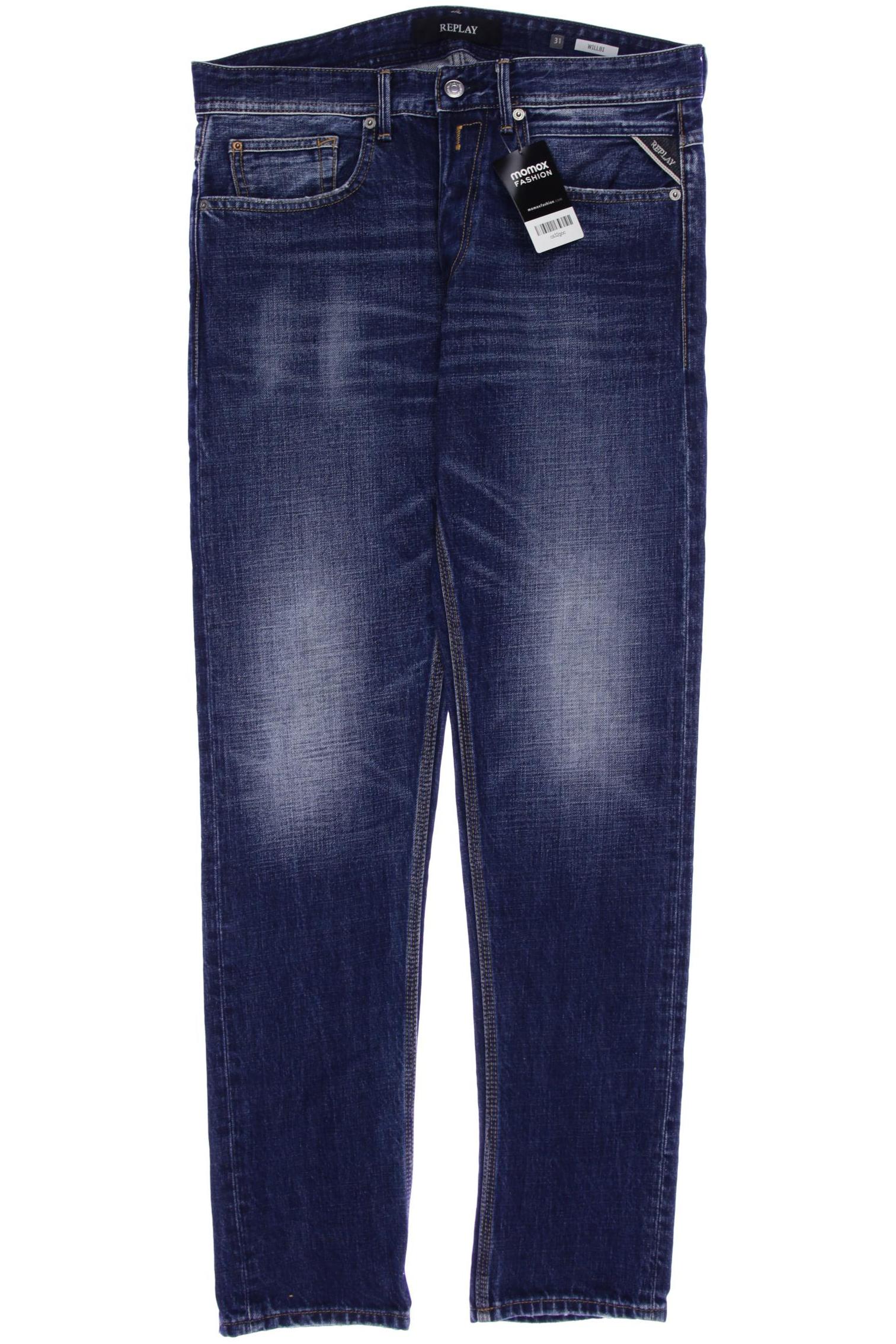 

Replay Herren Jeans, marineblau, Gr. 31