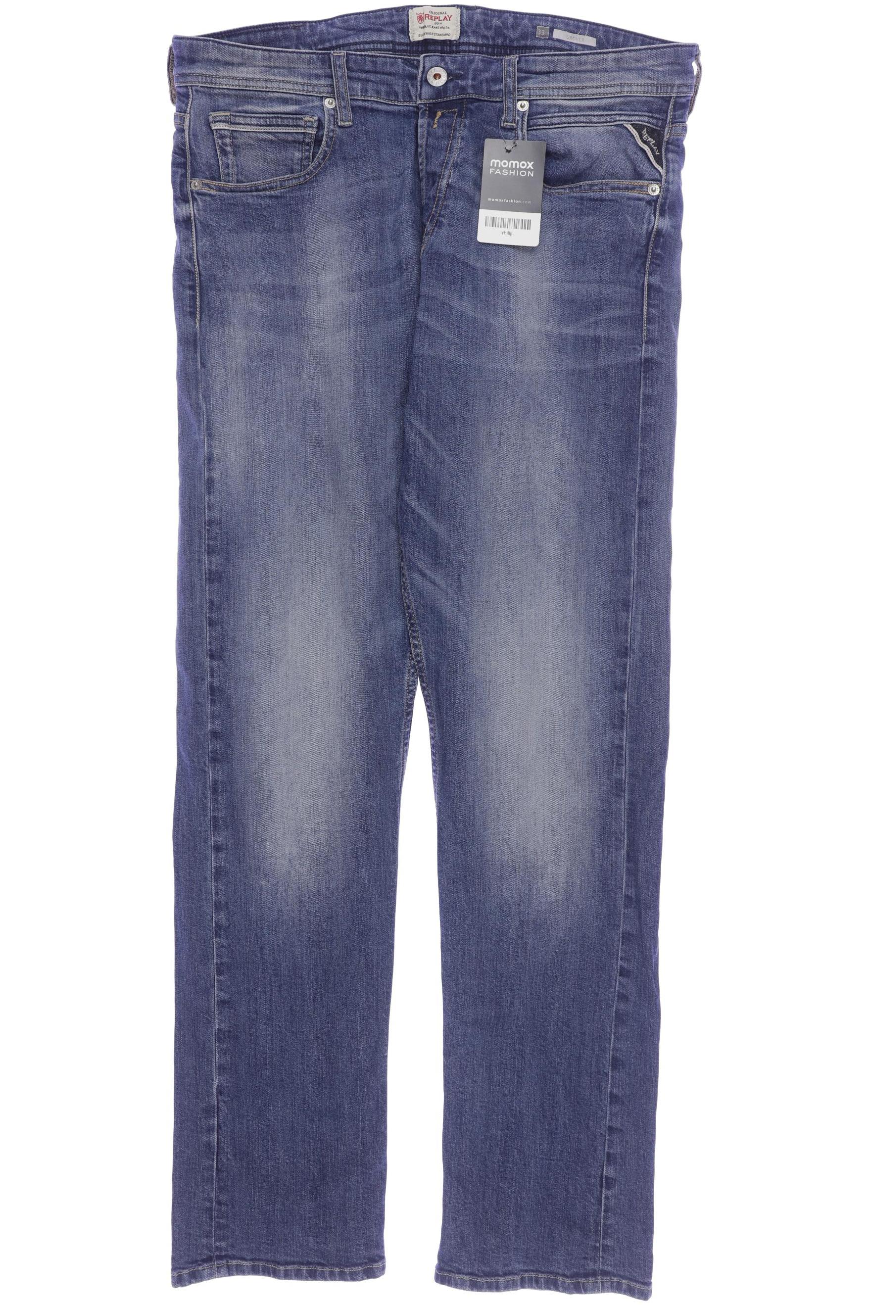 

Replay Herren Jeans, blau, Gr. 33