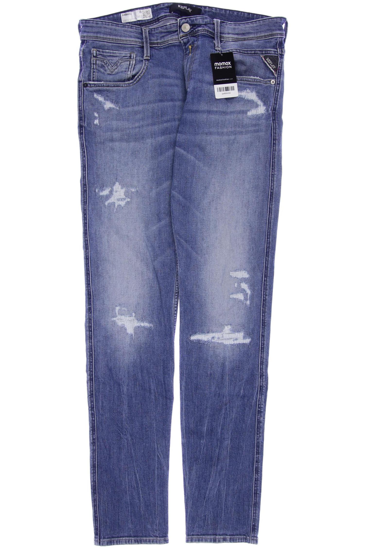 

Replay Herren Jeans, blau
