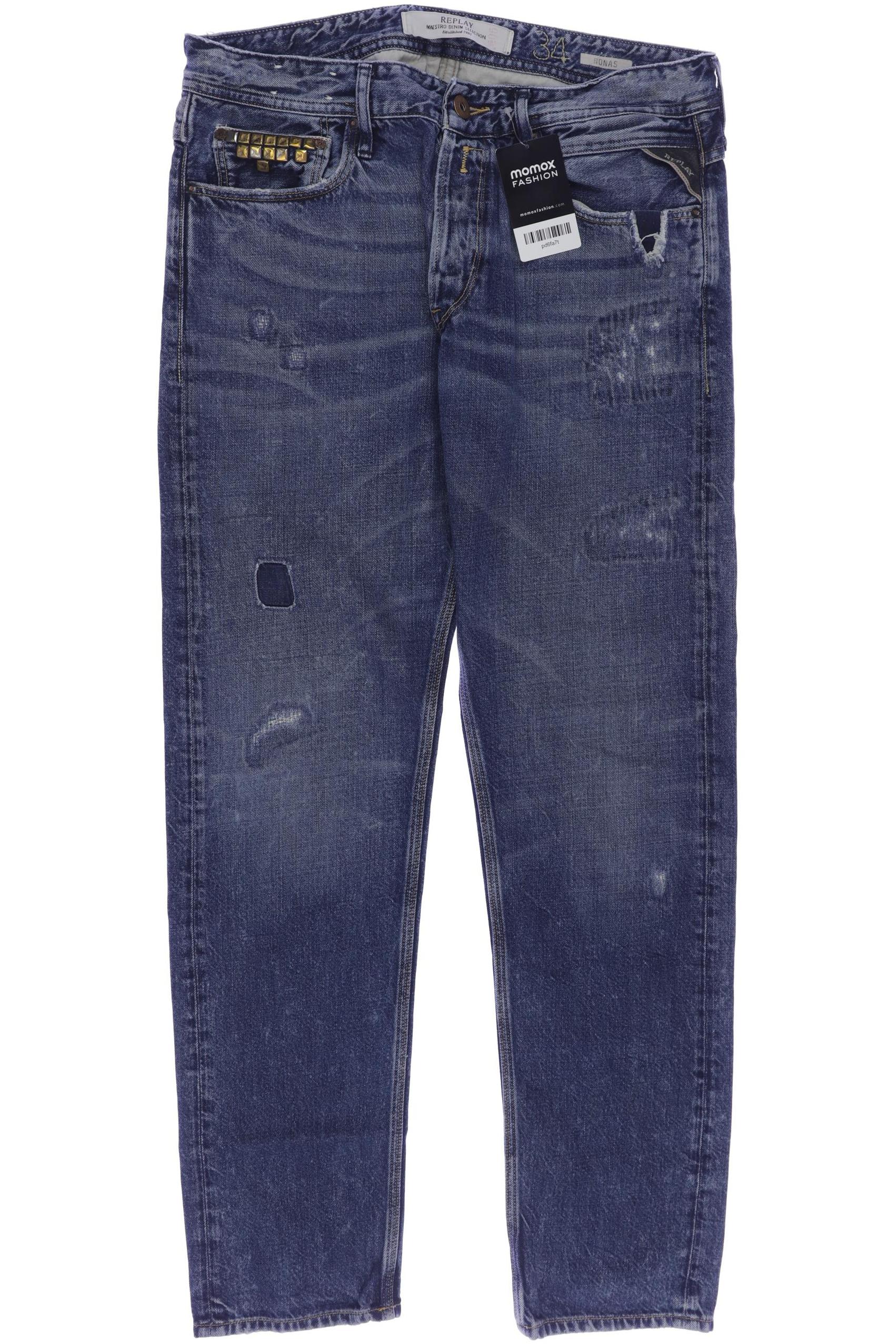 

Replay Herren Jeans, blau, Gr. 34