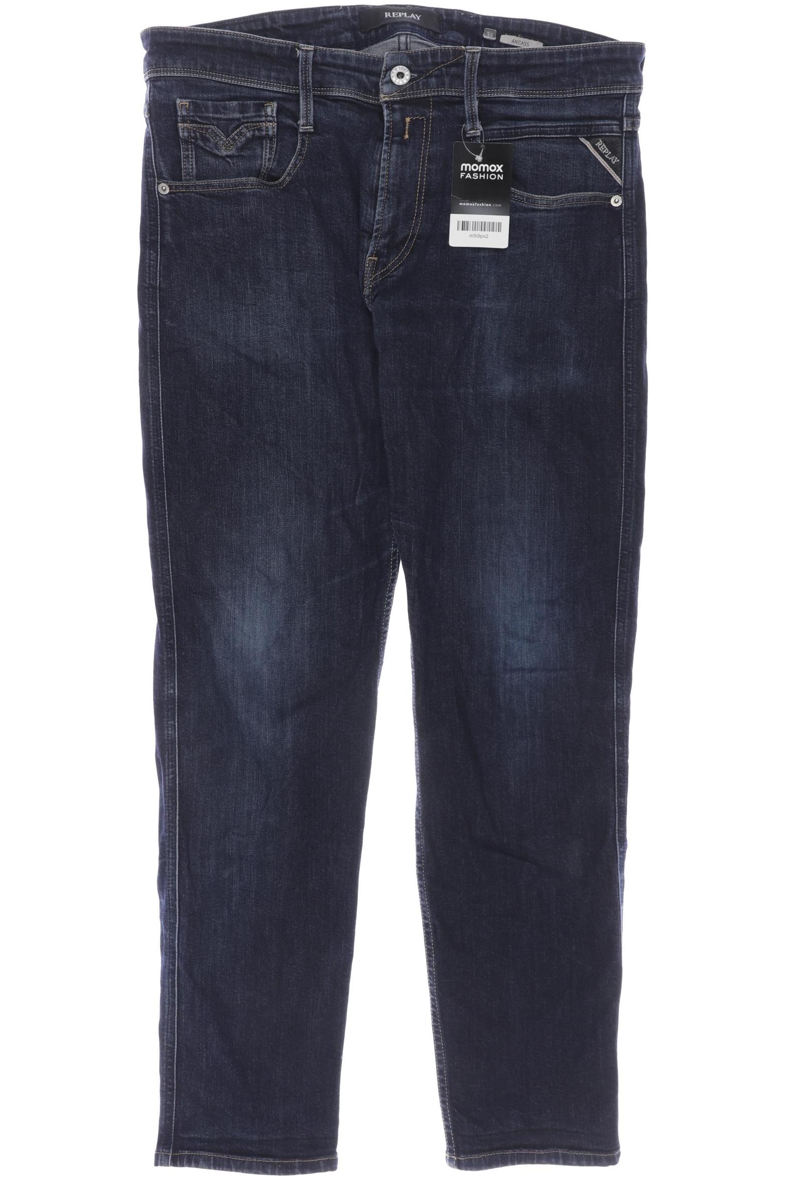 

Replay Herren Jeans, marineblau, Gr. 34