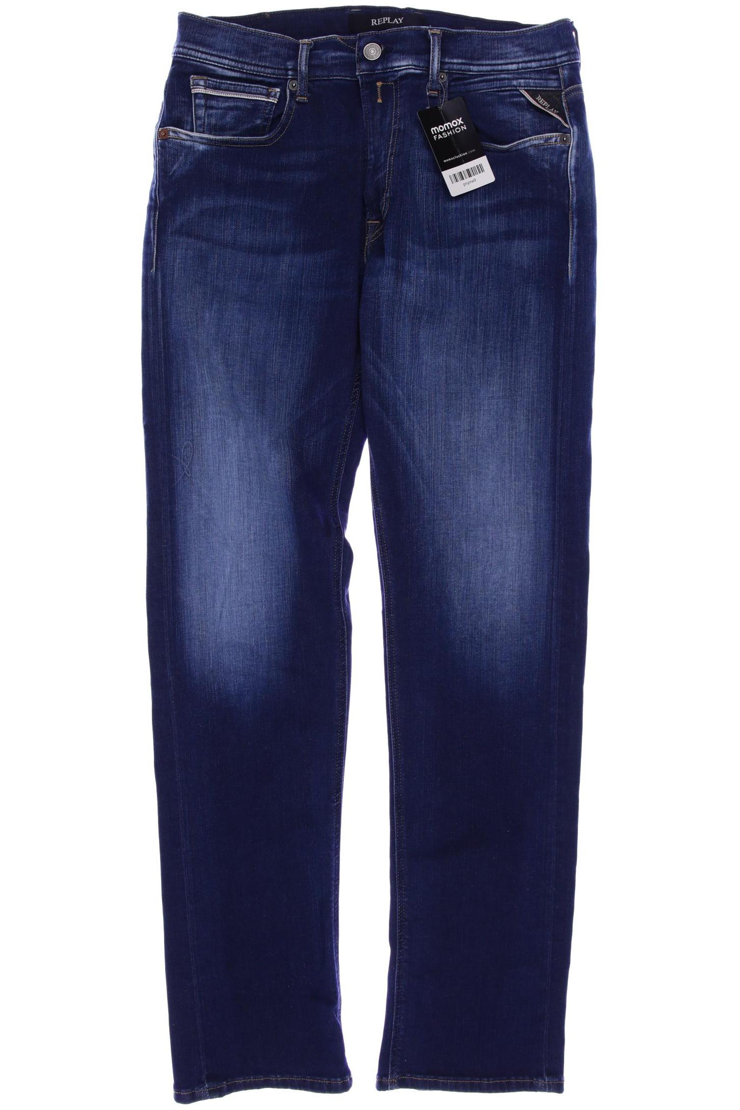 

Replay Herren Jeans, blau