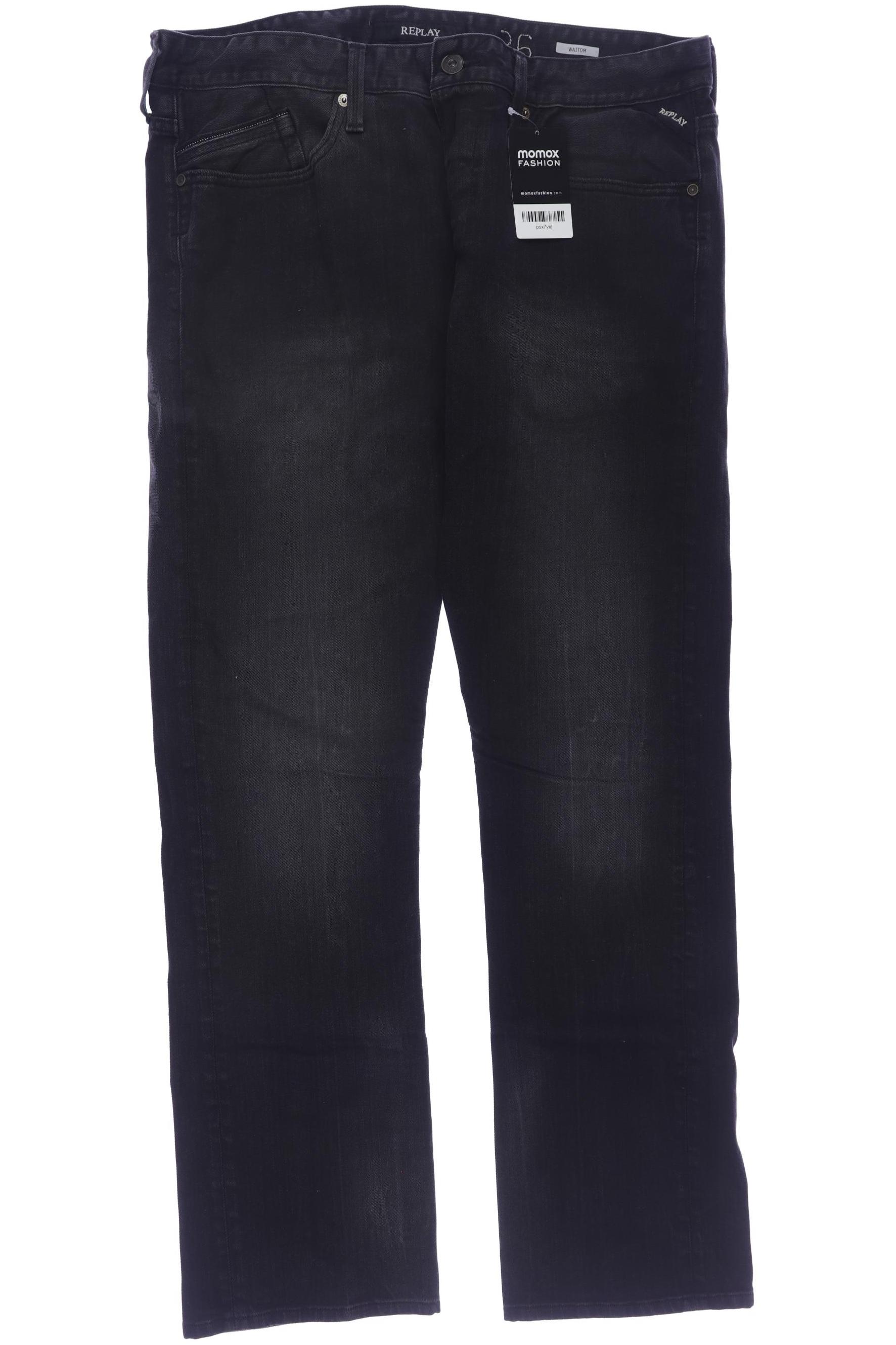 

Replay Herren Jeans, schwarz, Gr. 54