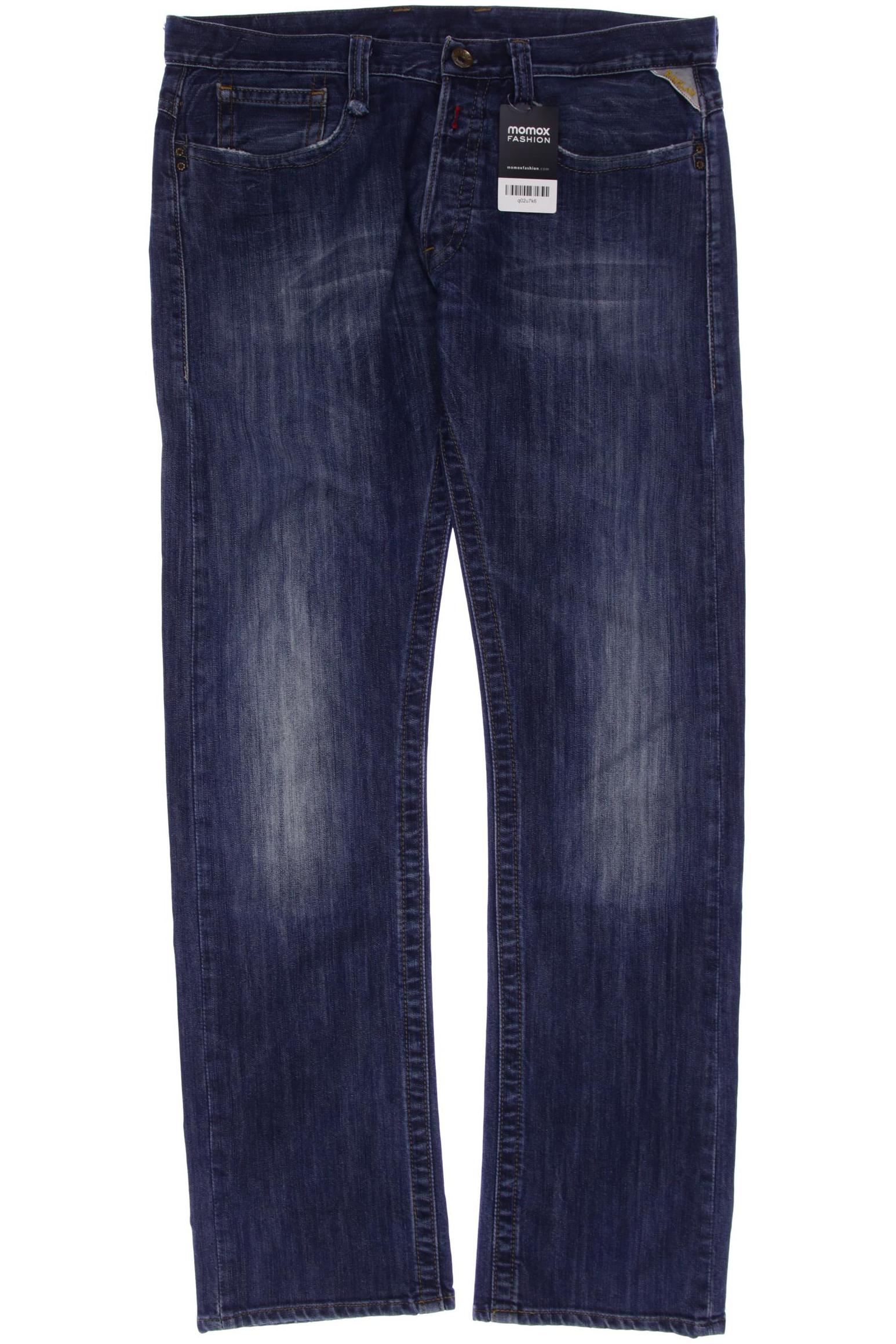 

Replay Herren Jeans, marineblau