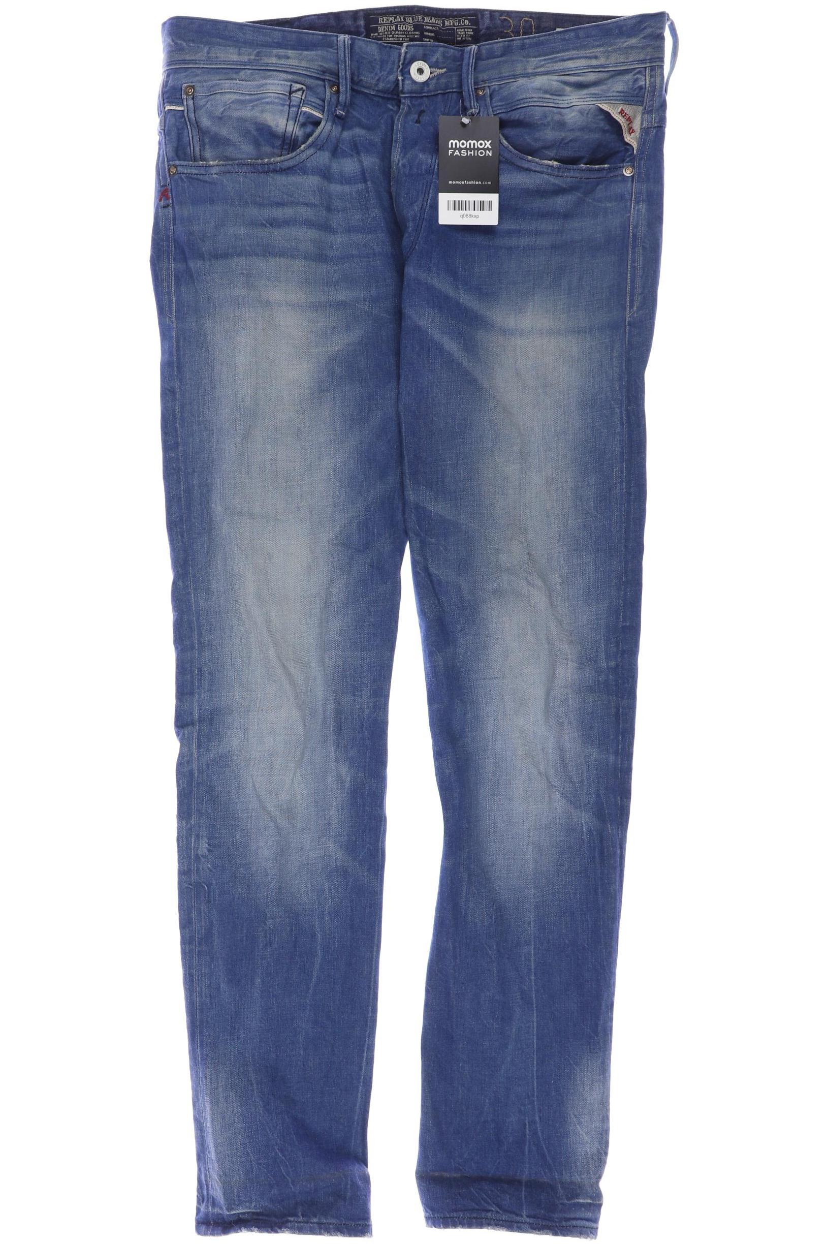 

Replay Herren Jeans, blau