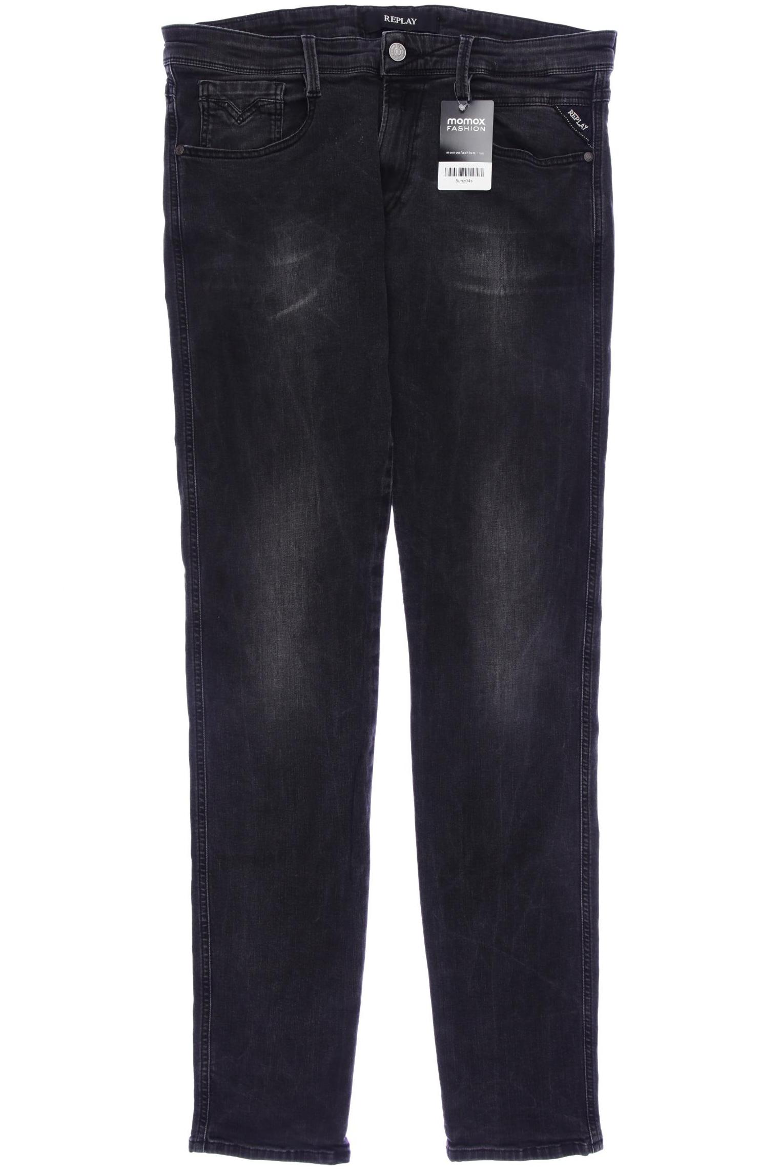 

Replay Herren Jeans, schwarz, Gr. 33