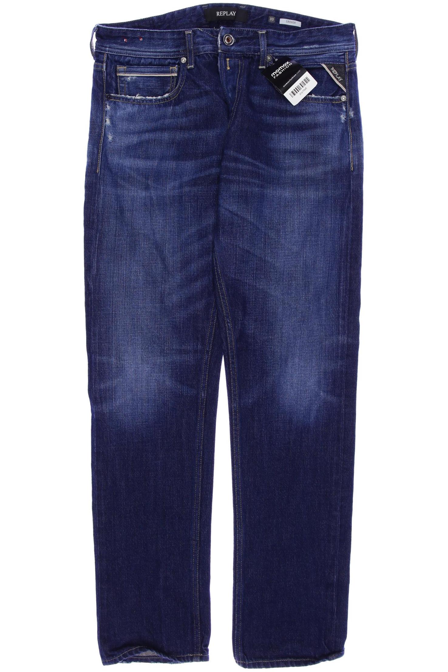 

Replay Herren Jeans, blau