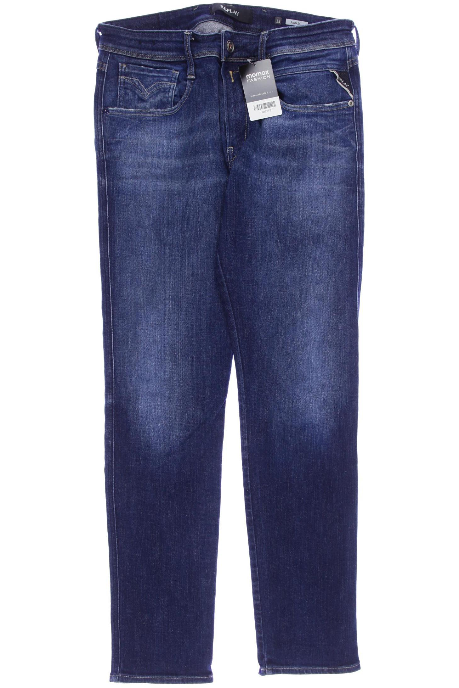 

Replay Herren Jeans, blau, Gr. 33
