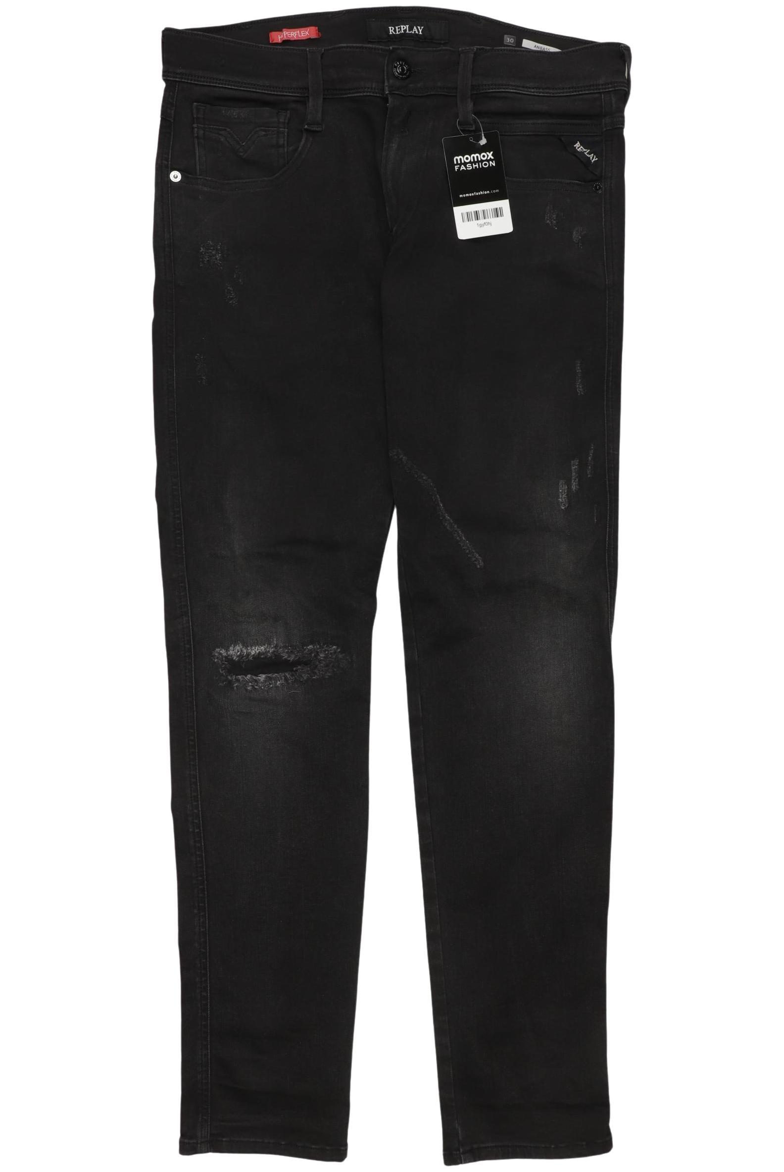 

Replay Herren Jeans, schwarz, Gr. 30