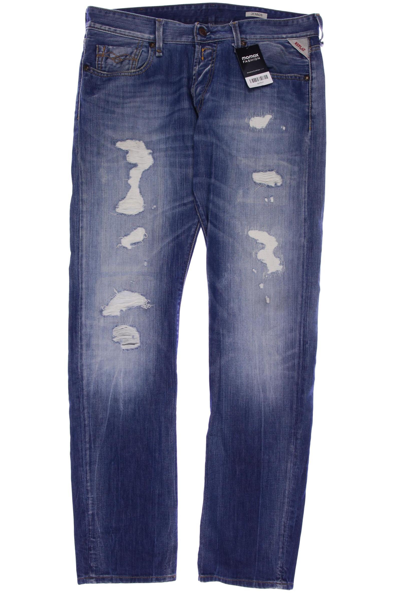 

Replay Herren Jeans, blau