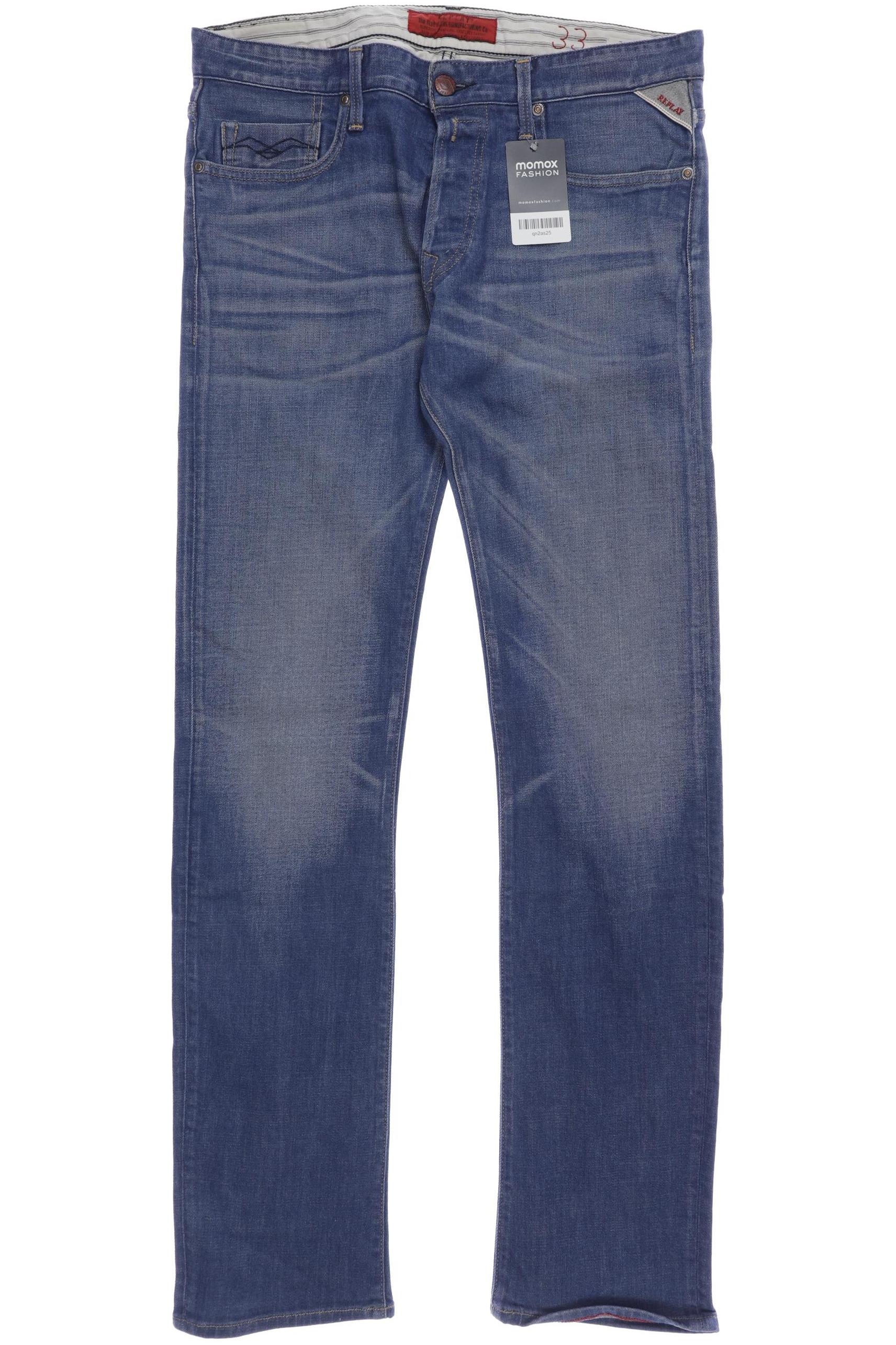 

Replay Herren Jeans, blau, Gr. 33