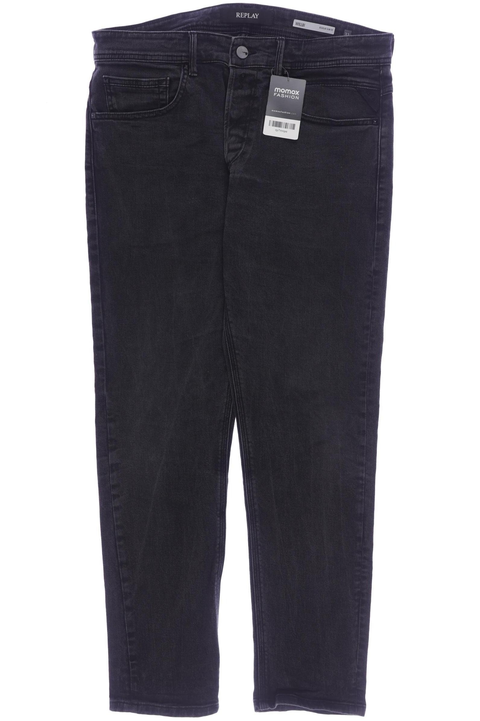 

Replay Herren Jeans, schwarz, Gr. 32