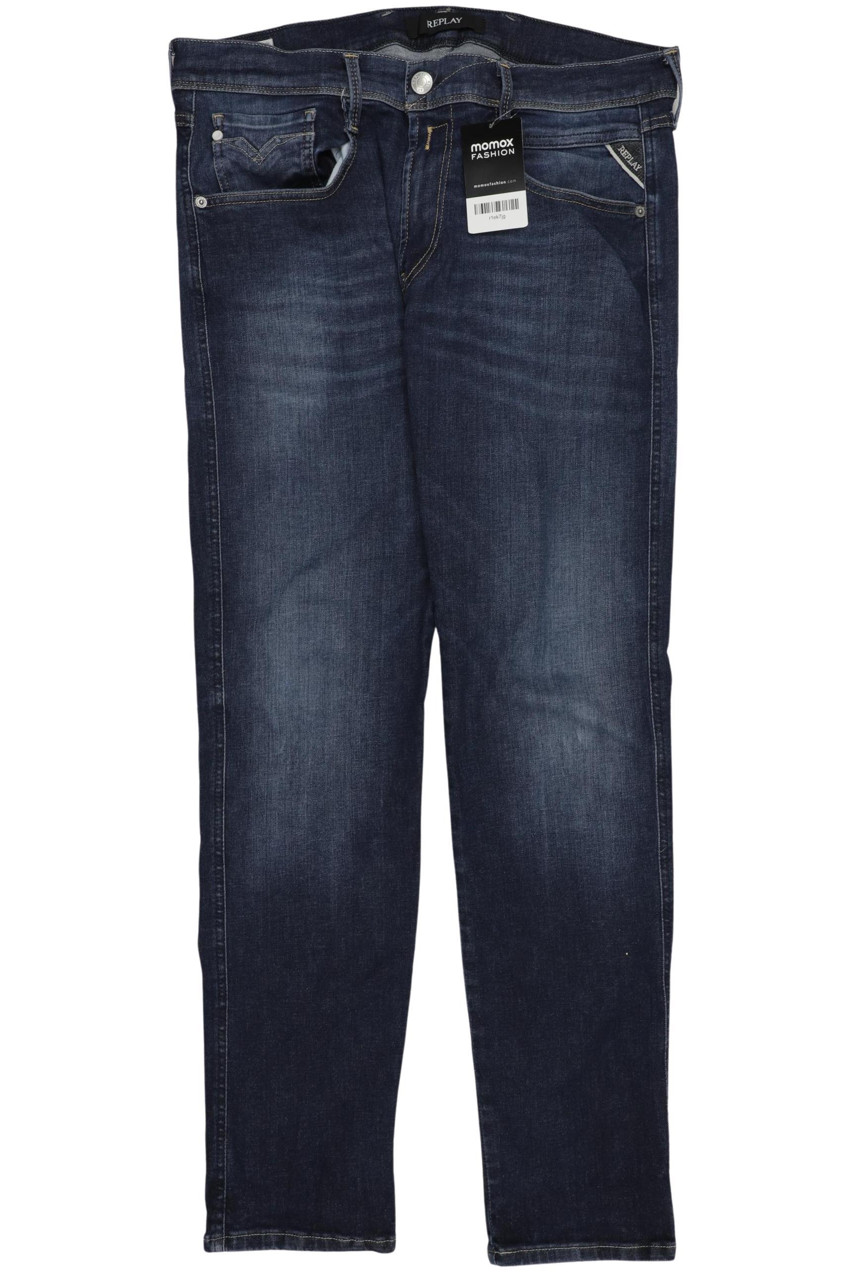 

Replay Herren Jeans, marineblau, Gr. 34