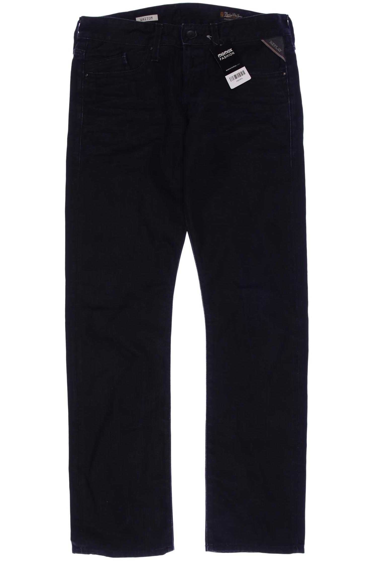 

Replay Herren Jeans, marineblau, Gr. 31
