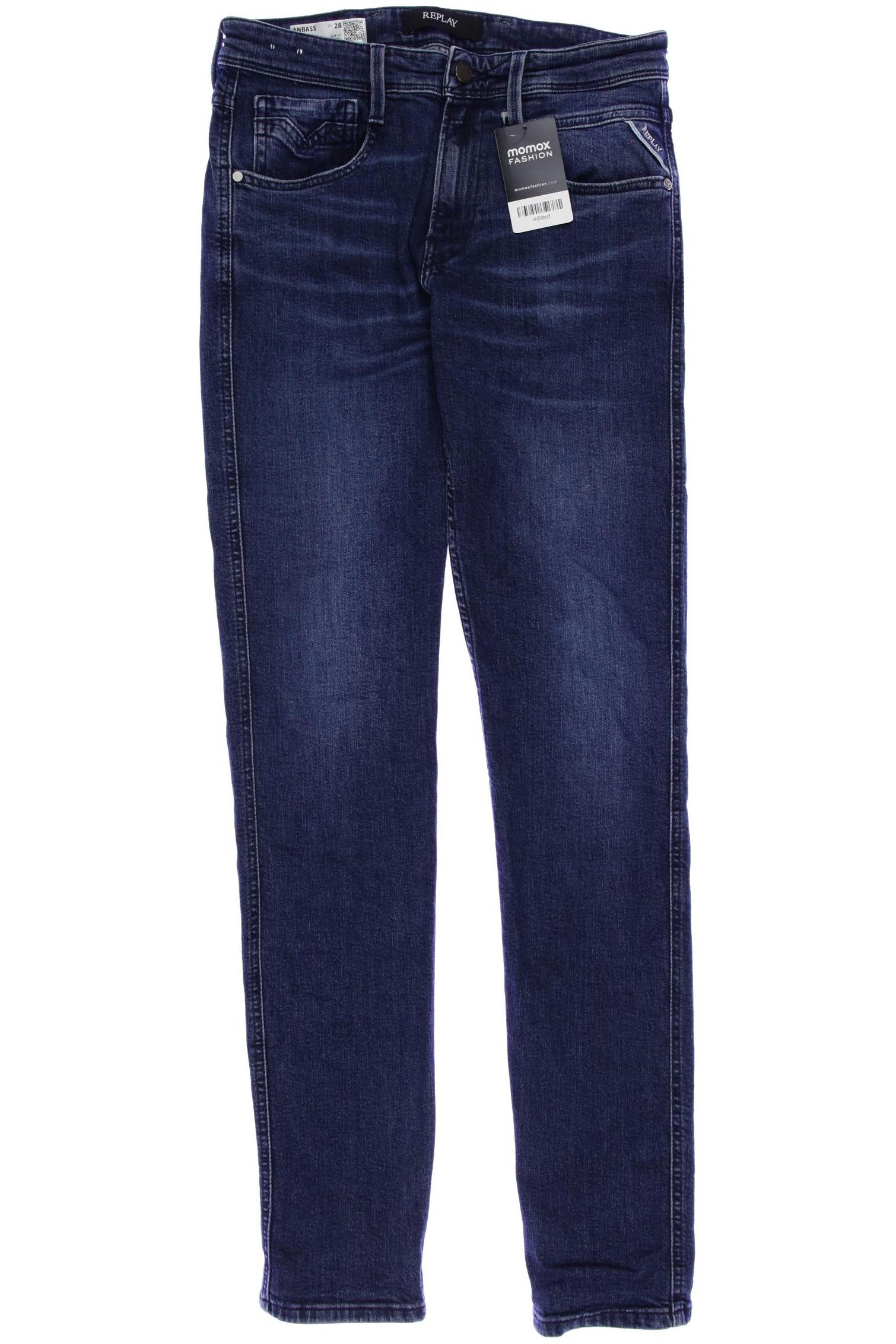 

Replay Herren Jeans, marineblau, Gr. 28