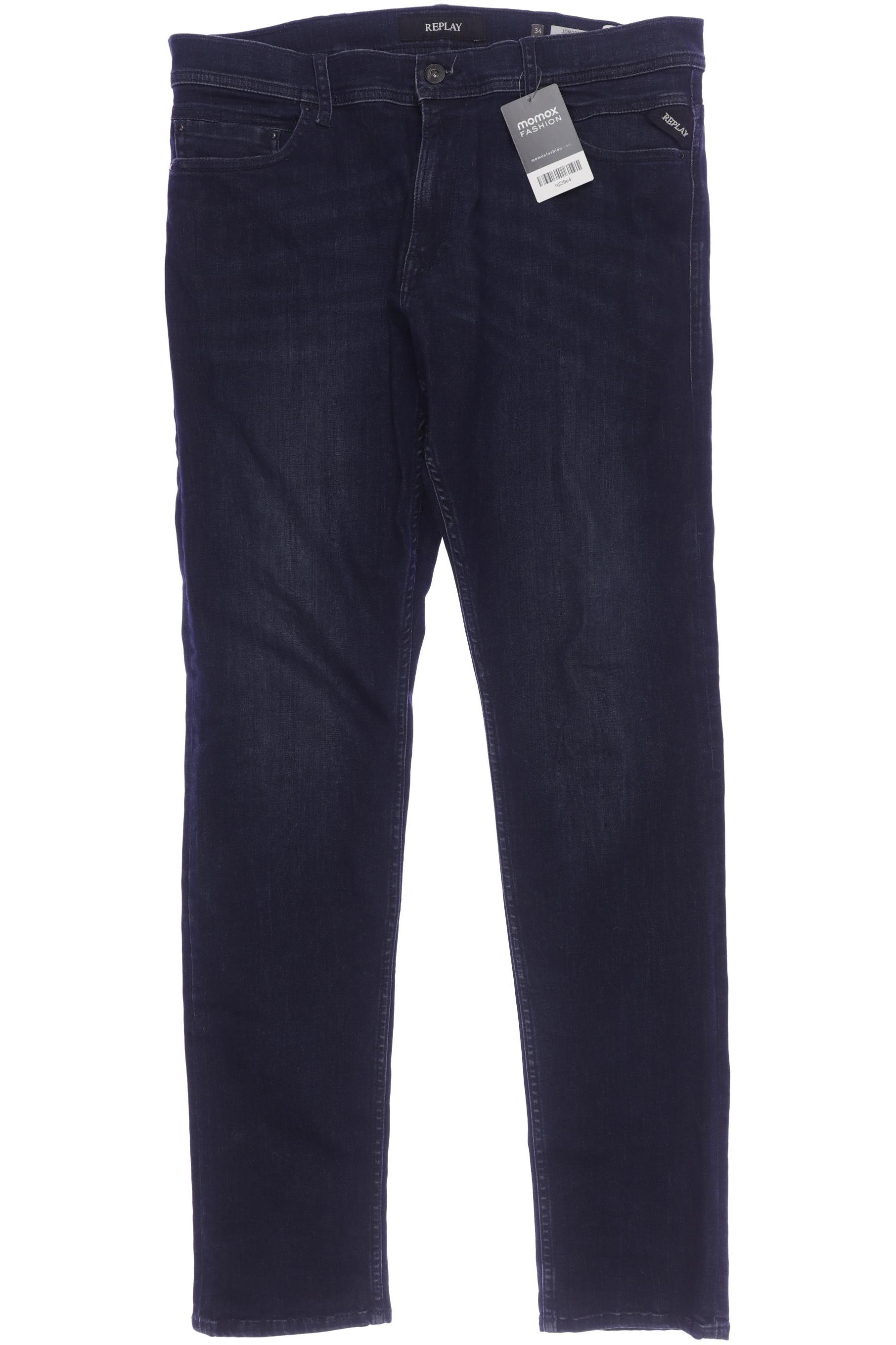 

Replay Herren Jeans, marineblau, Gr. 34