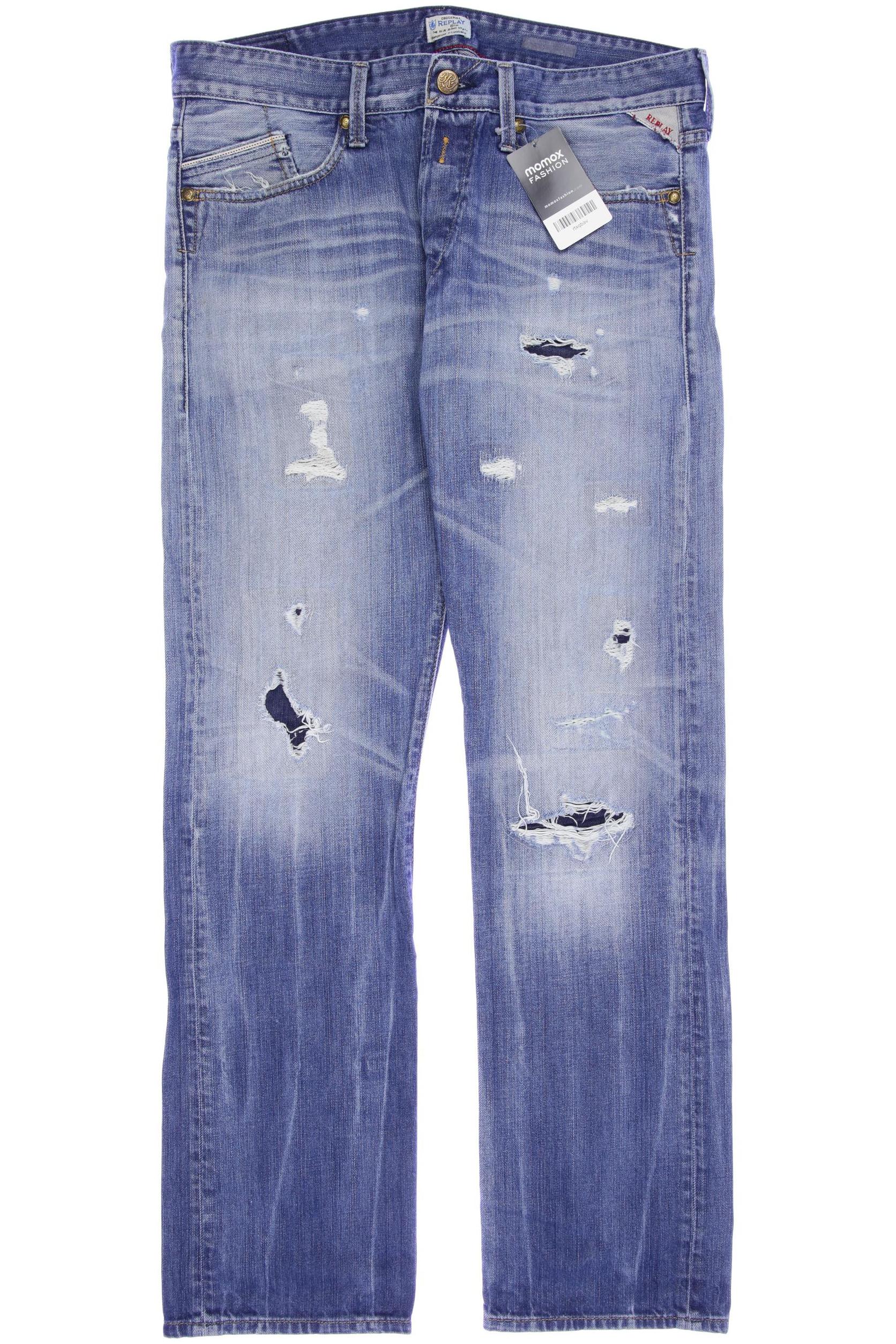 

Replay Herren Jeans, blau, Gr. 33