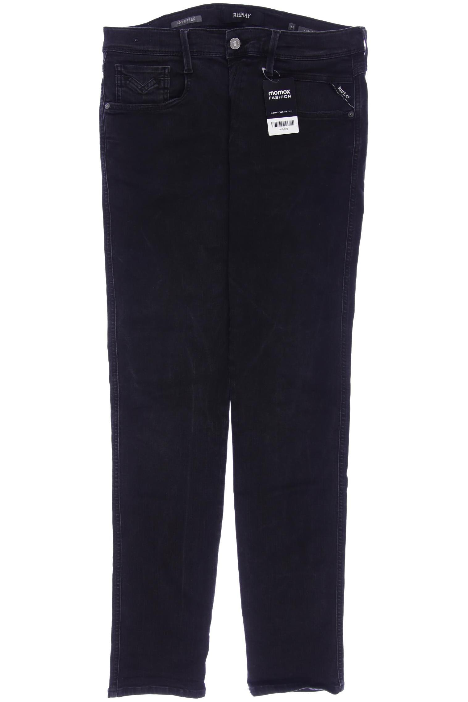 

Replay Herren Jeans, schwarz