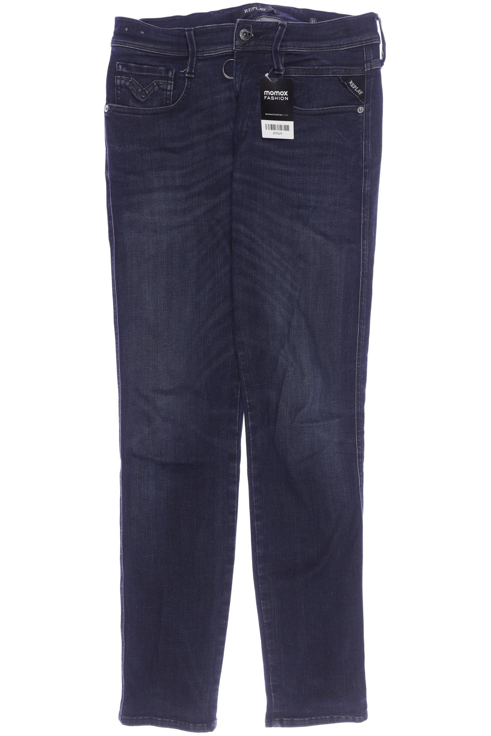 

Replay Herren Jeans, marineblau, Gr. 31