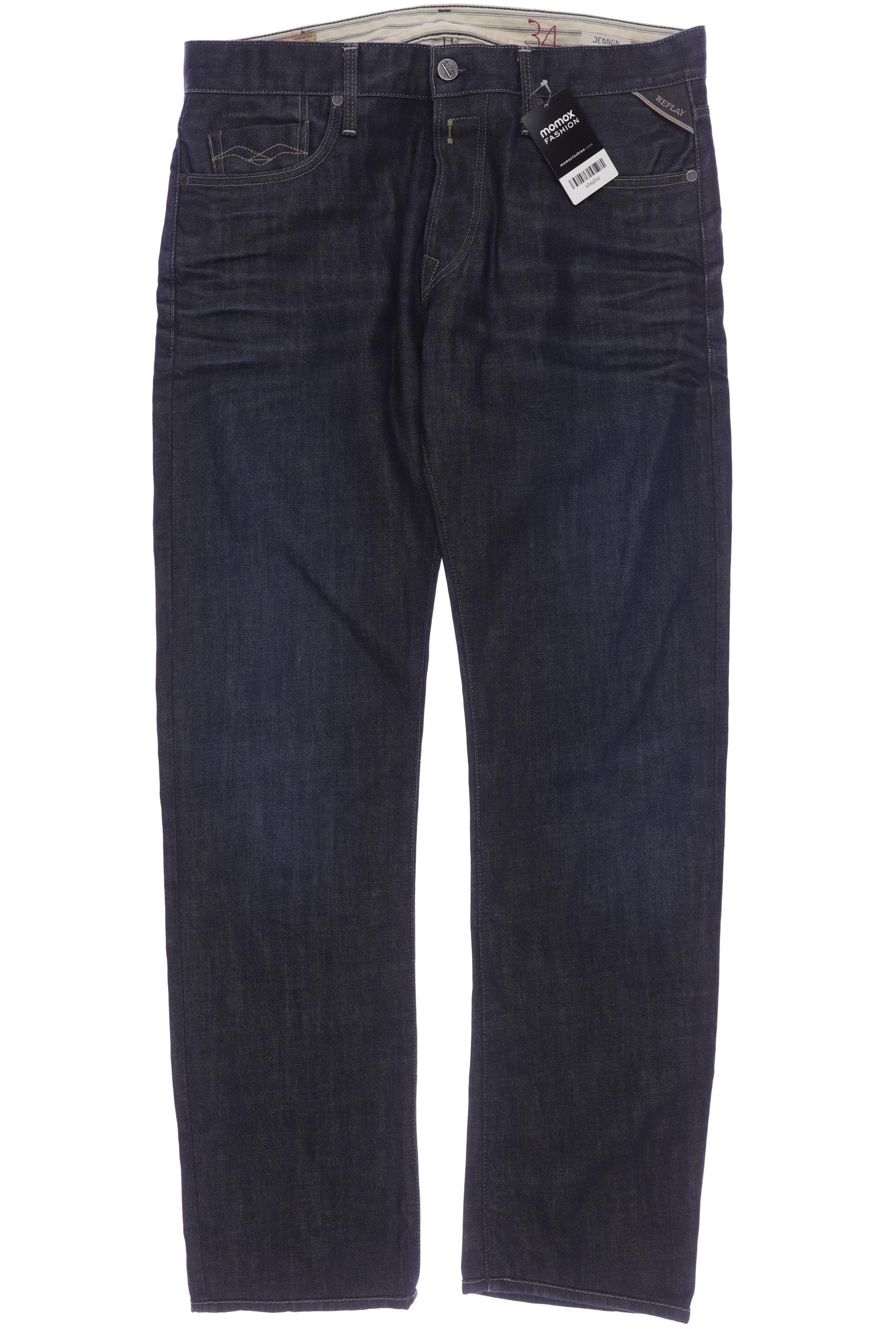 

Replay Herren Jeans, marineblau, Gr. 34