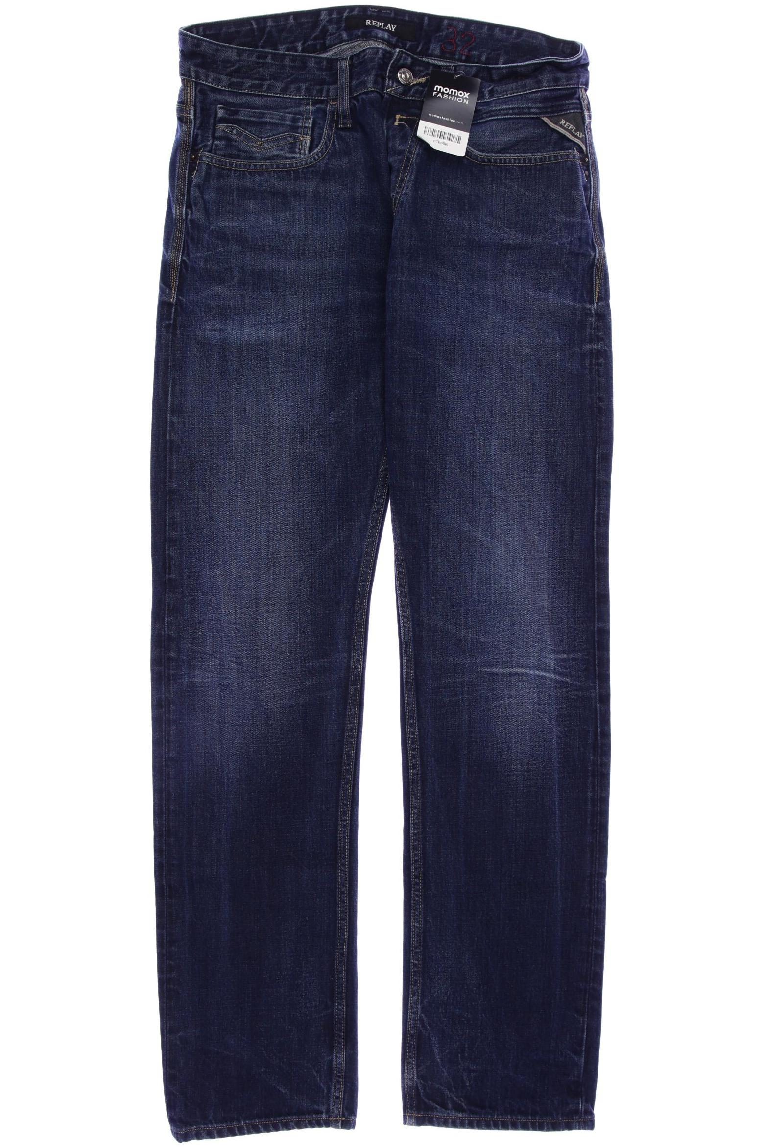 

Replay Herren Jeans, marineblau, Gr. 32