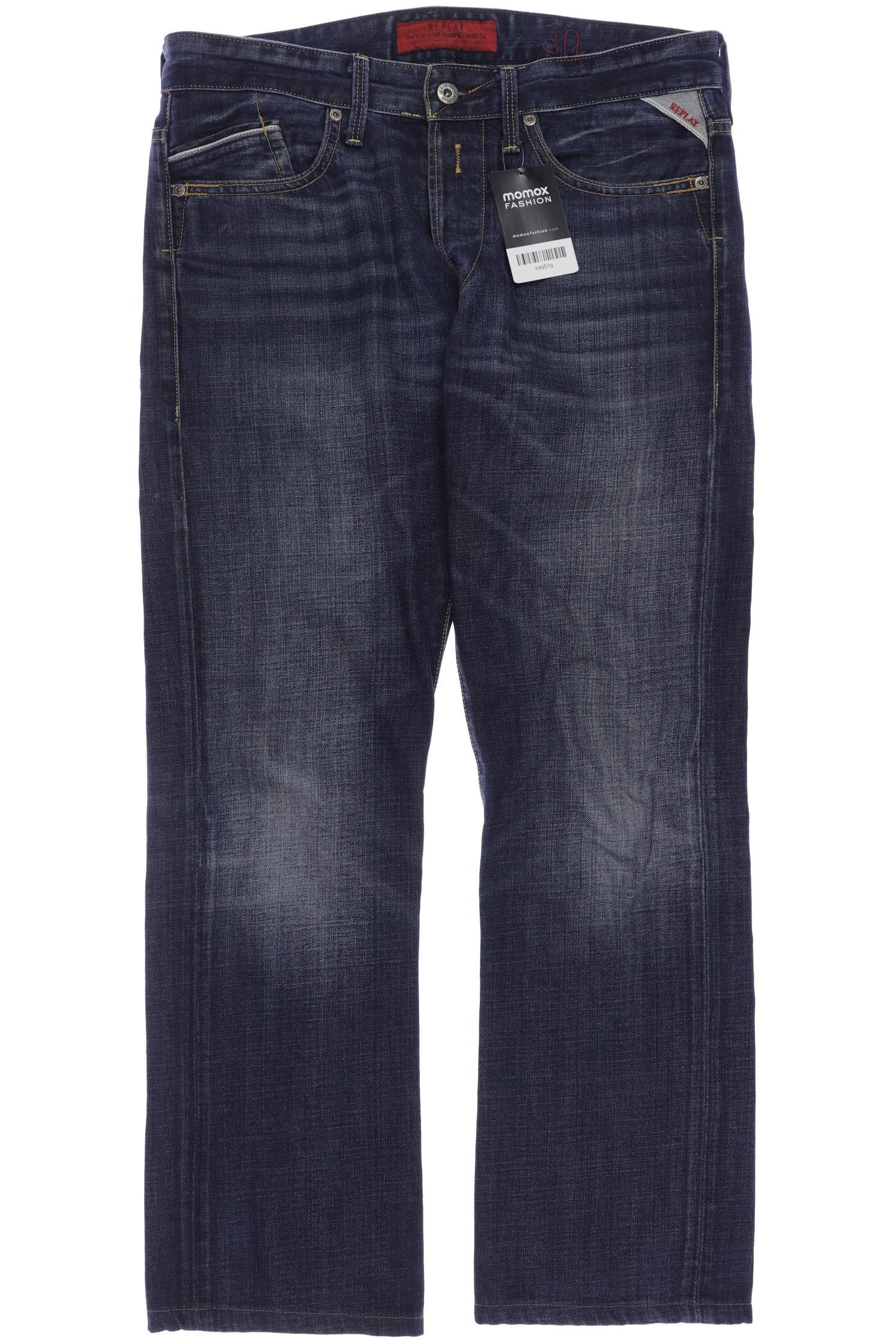 

Replay Herren Jeans, marineblau, Gr. 30