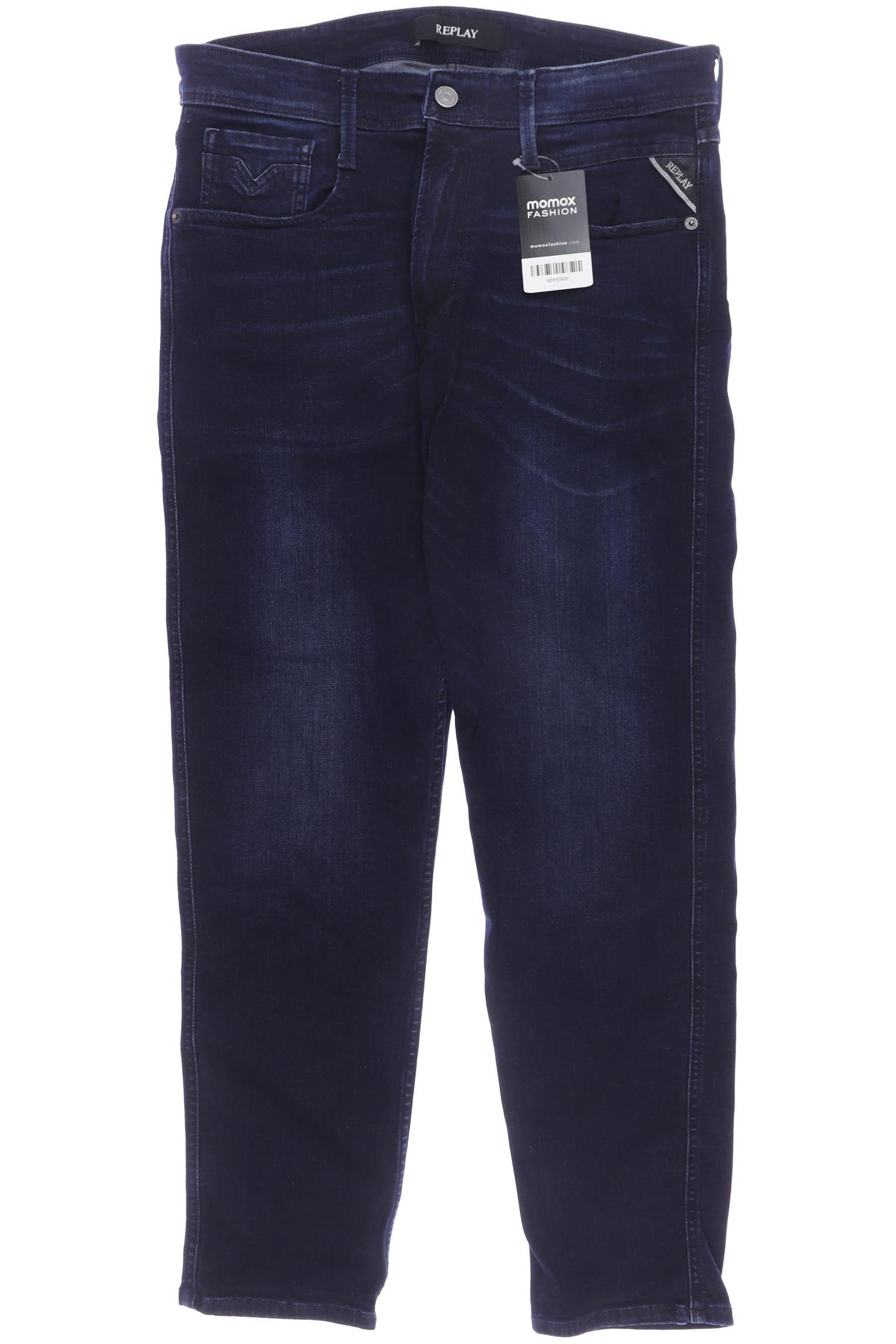 

Replay Herren Jeans, marineblau