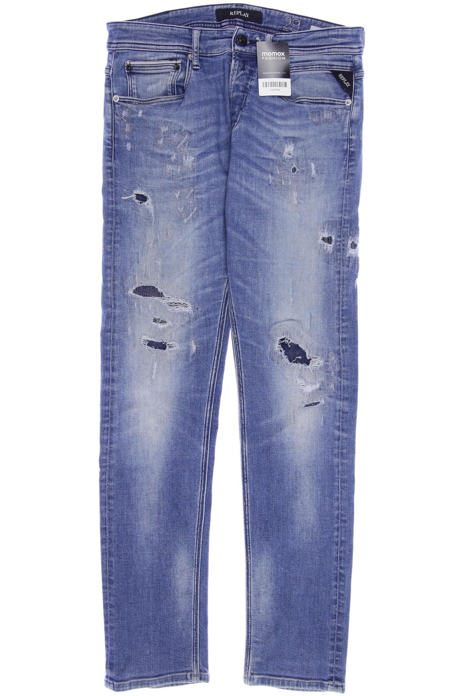 

Replay Herren Jeans, blau