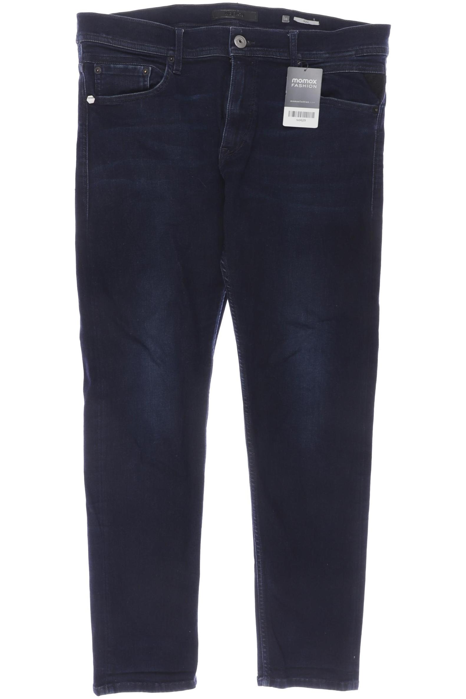 

Replay Herren Jeans, marineblau, Gr. 34