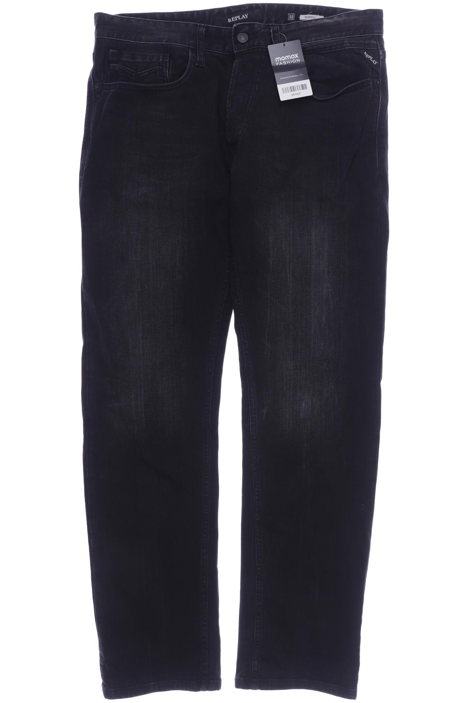 

Replay Herren Jeans, schwarz