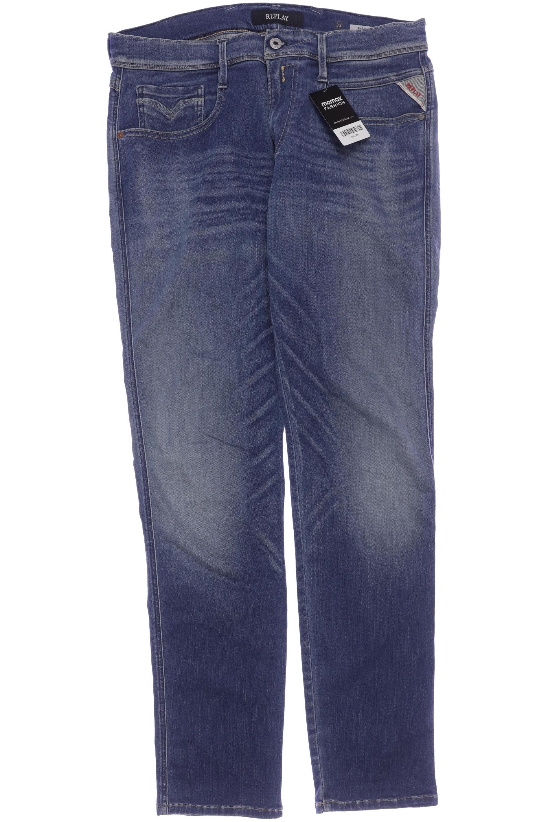 

Replay Herren Jeans, blau, Gr. 33