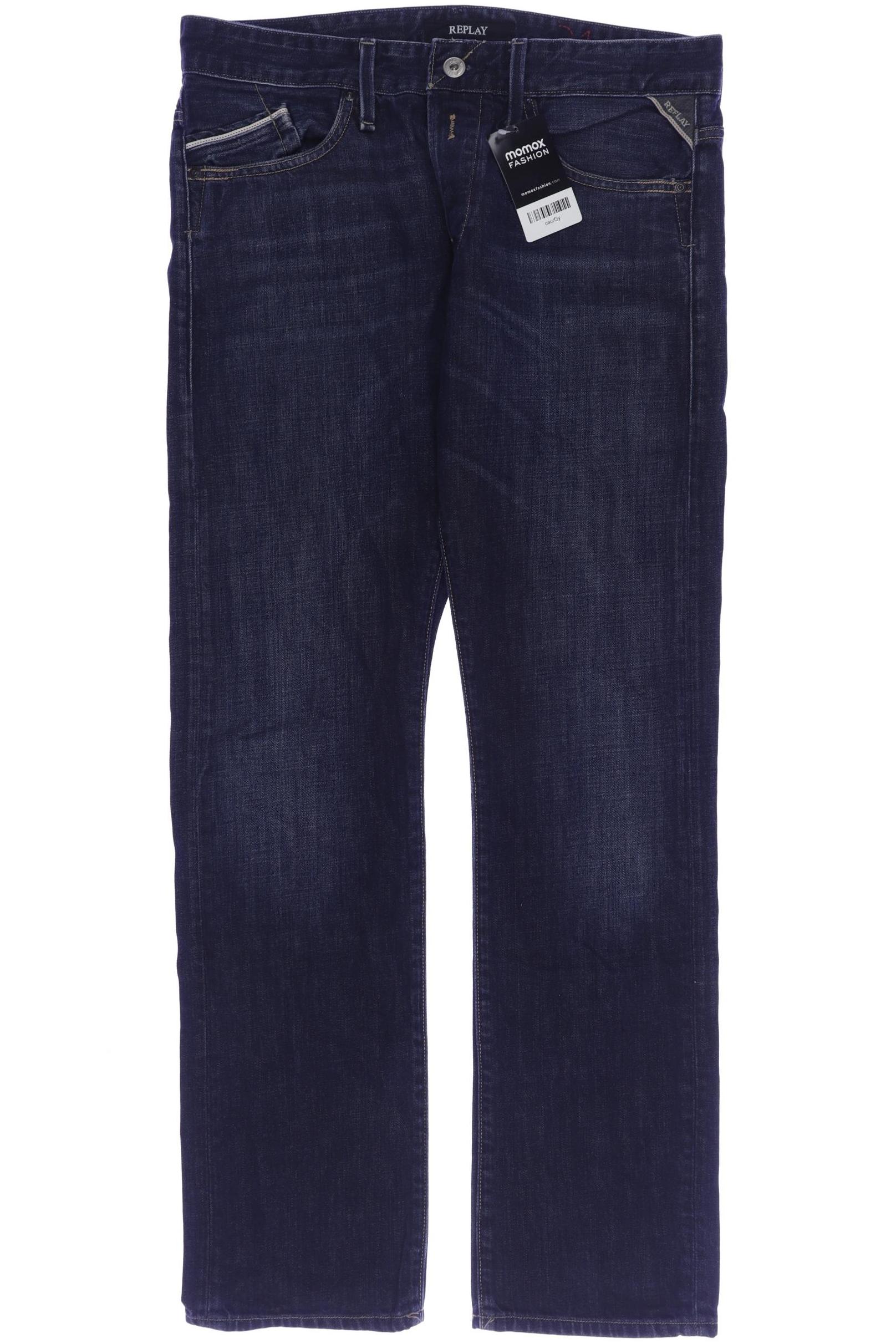 

Replay Herren Jeans, marineblau, Gr. 31