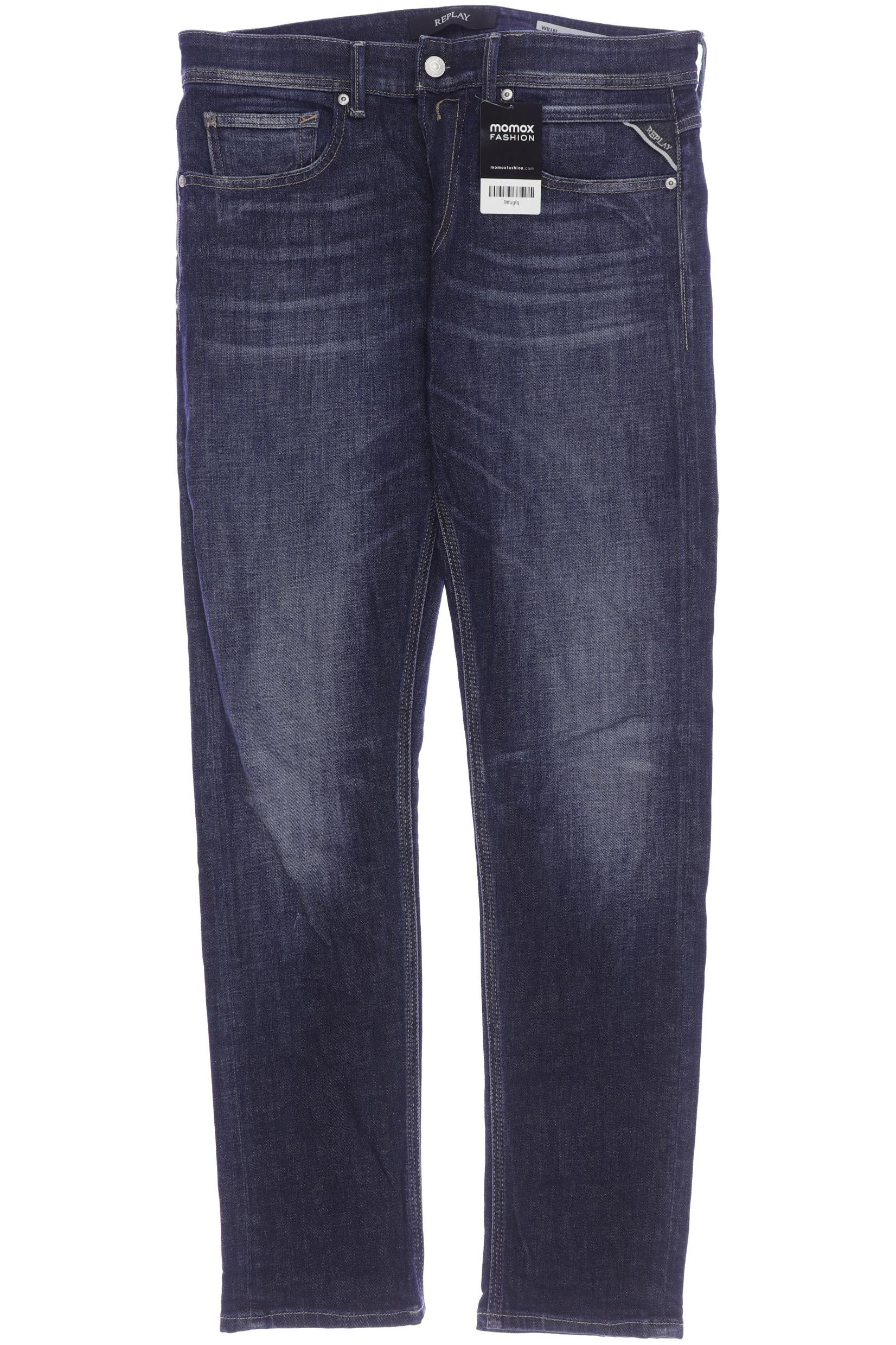 

Replay Herren Jeans, marineblau, Gr. 31