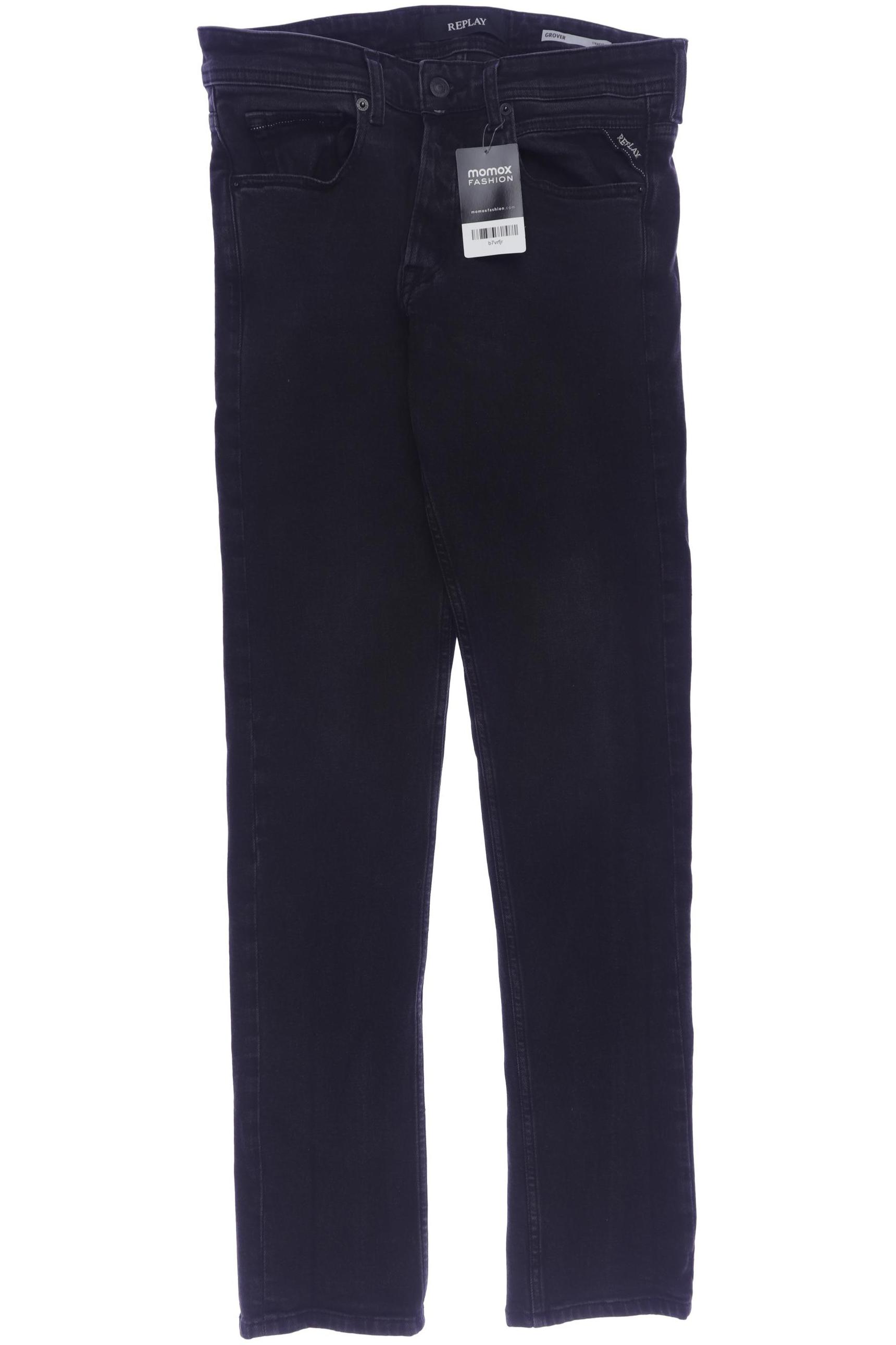 

Replay Herren Jeans, schwarz, Gr. 30