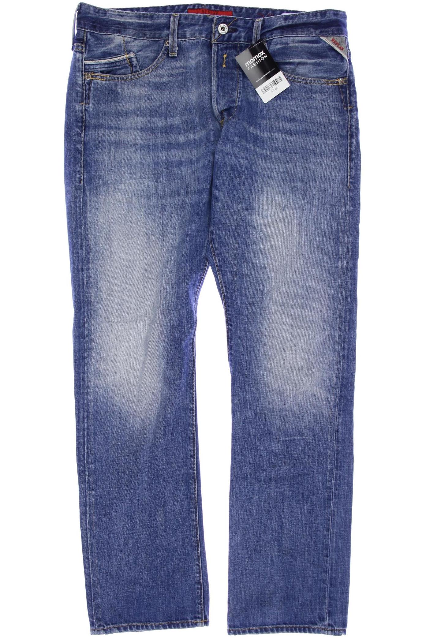 

Replay Herren Jeans, marineblau, Gr. 33