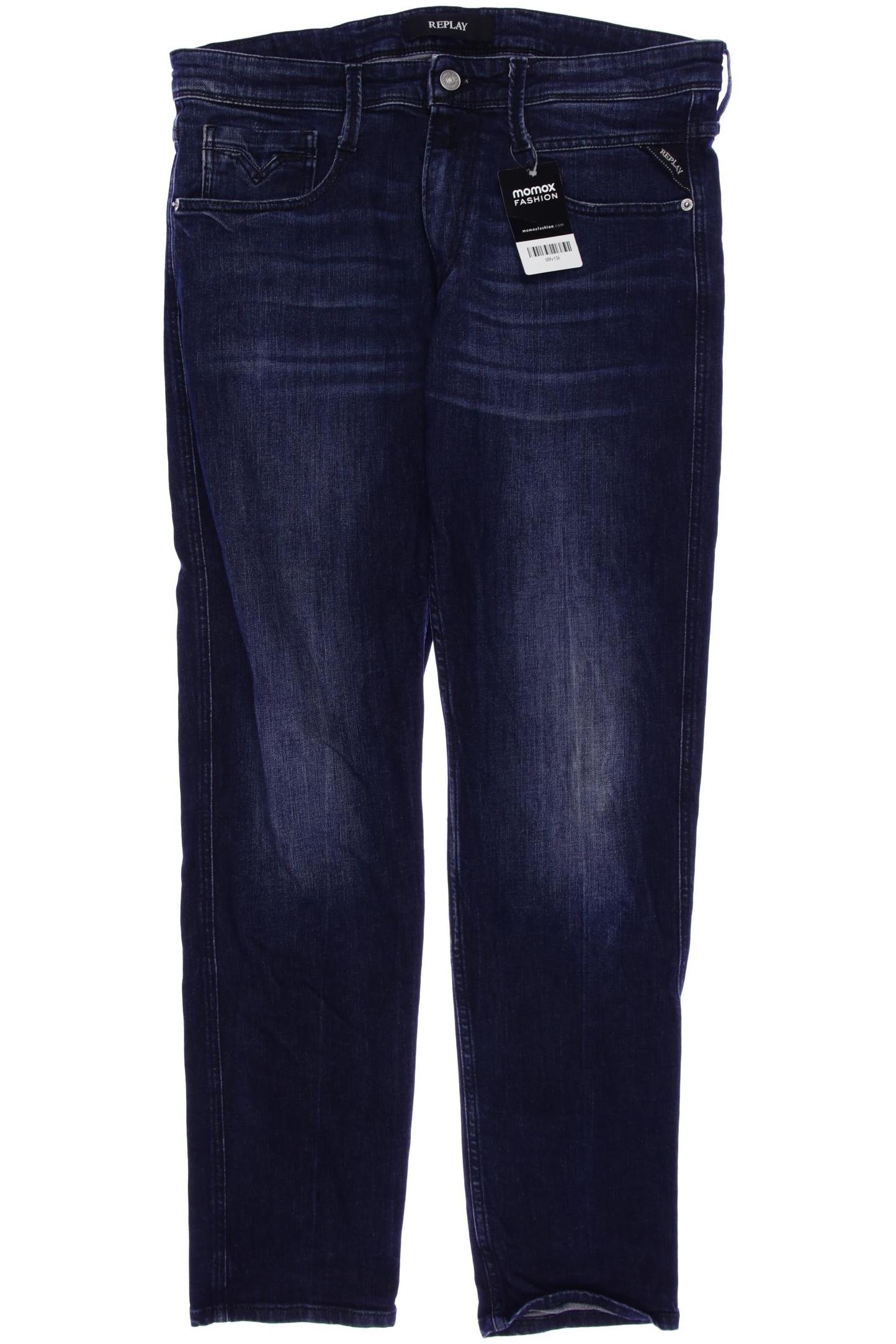 

Replay Herren Jeans, marineblau, Gr. 33