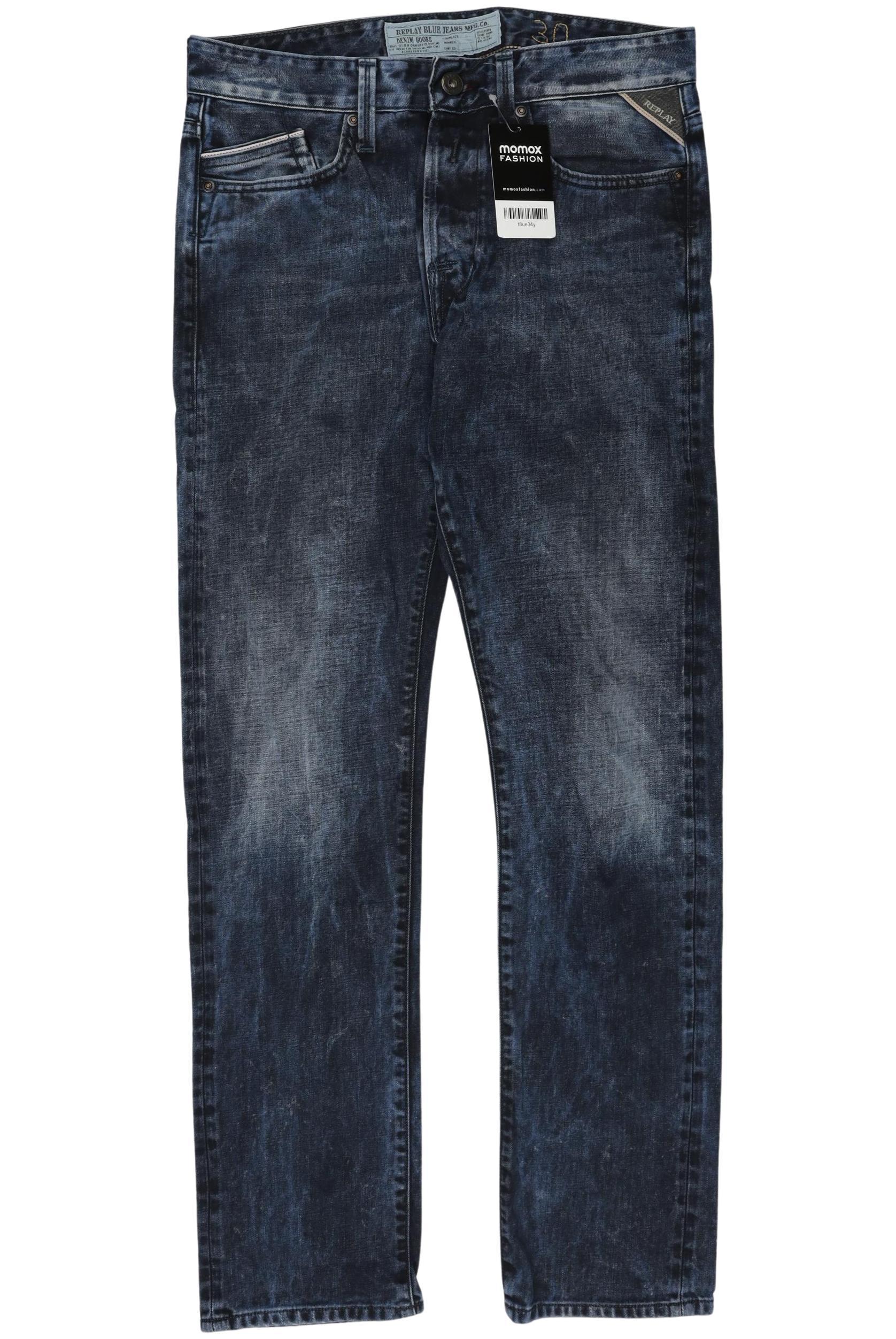 

Replay Herren Jeans, marineblau, Gr. 30