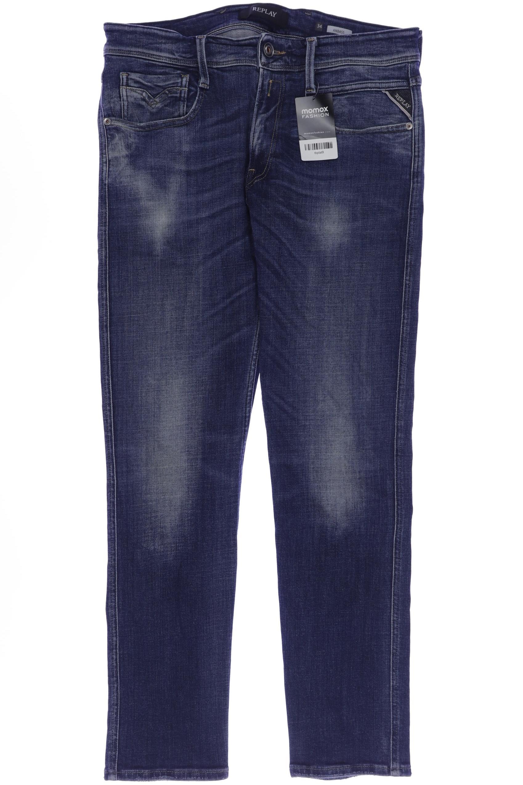 

Replay Herren Jeans, blau, Gr. 34