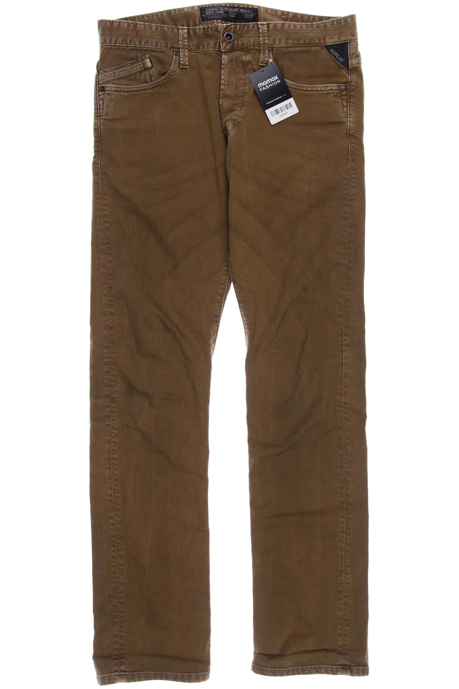

Replay Herren Jeans, braun, Gr. 46