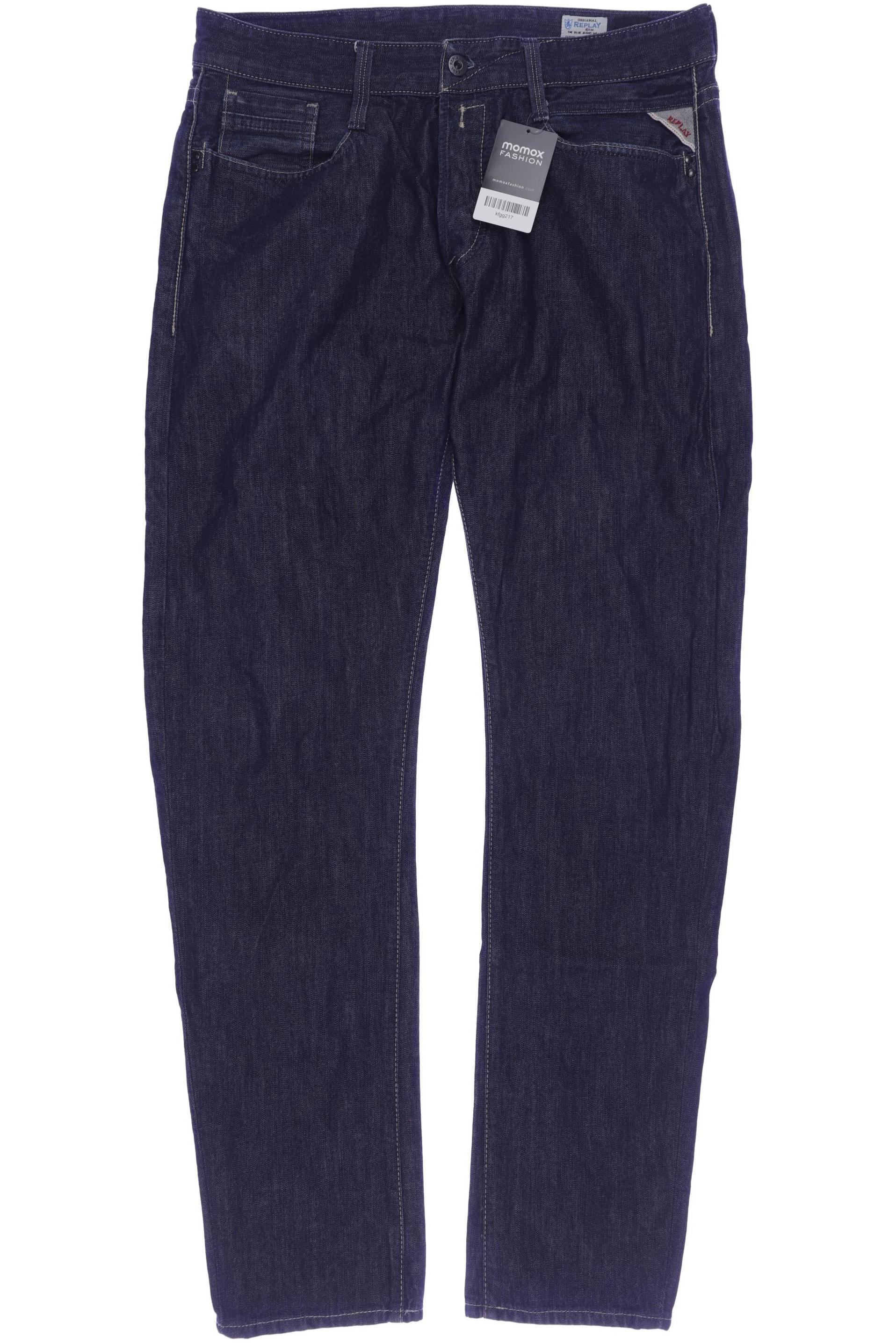 

Replay Herren Jeans, marineblau, Gr. 34