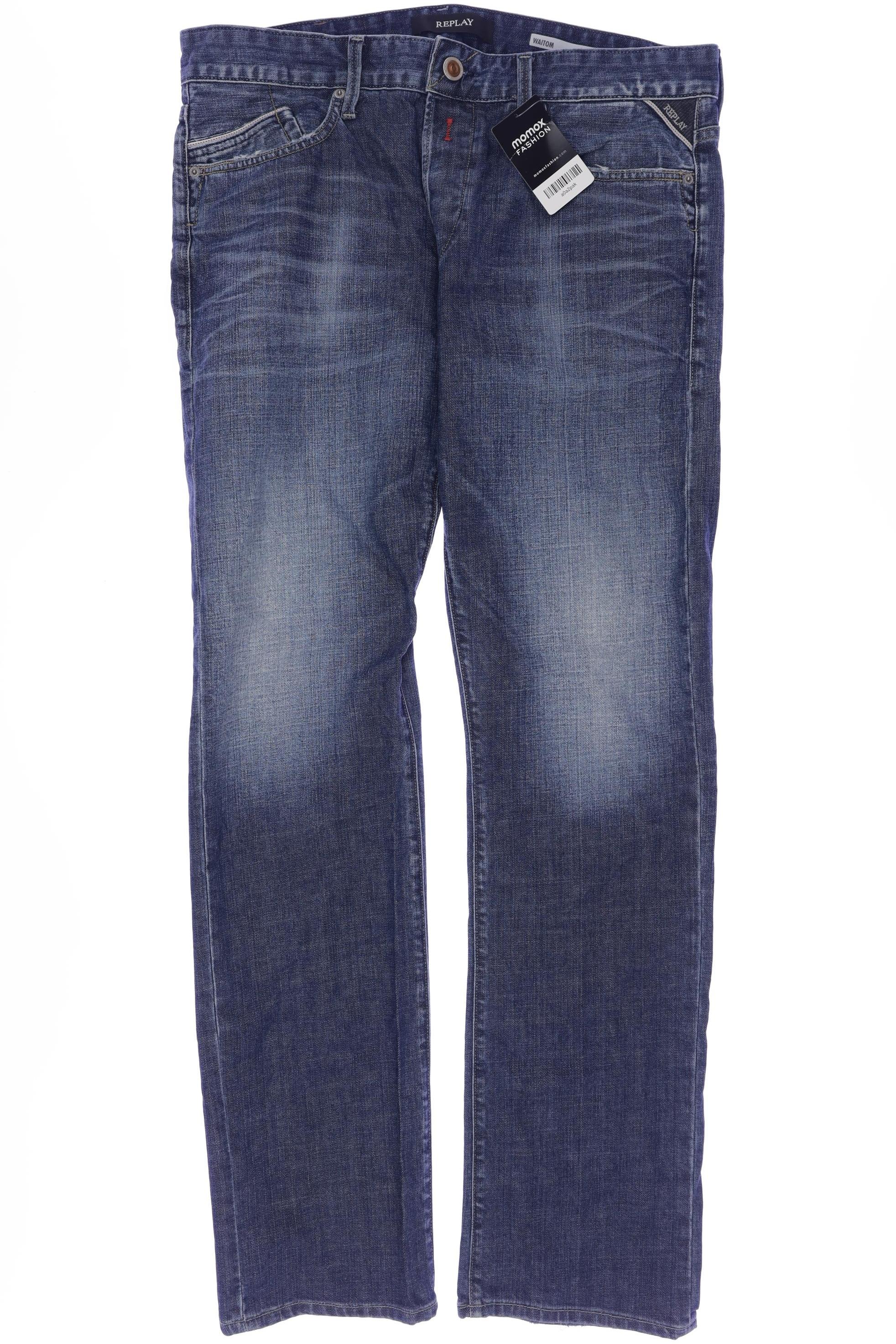Thumbnail - Replay Herren Jeans, blau, Gr. 34