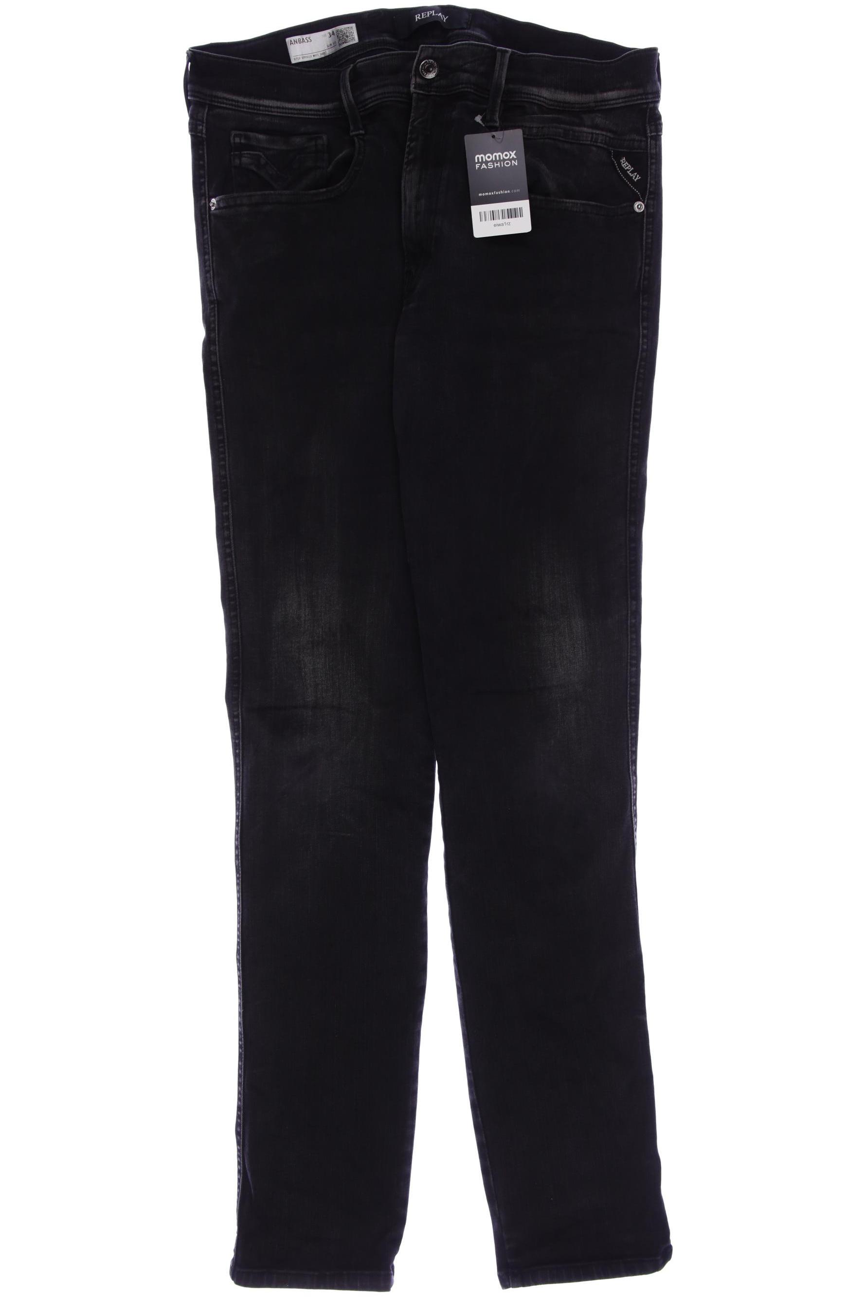 

Replay Herren Jeans, schwarz, Gr. 34