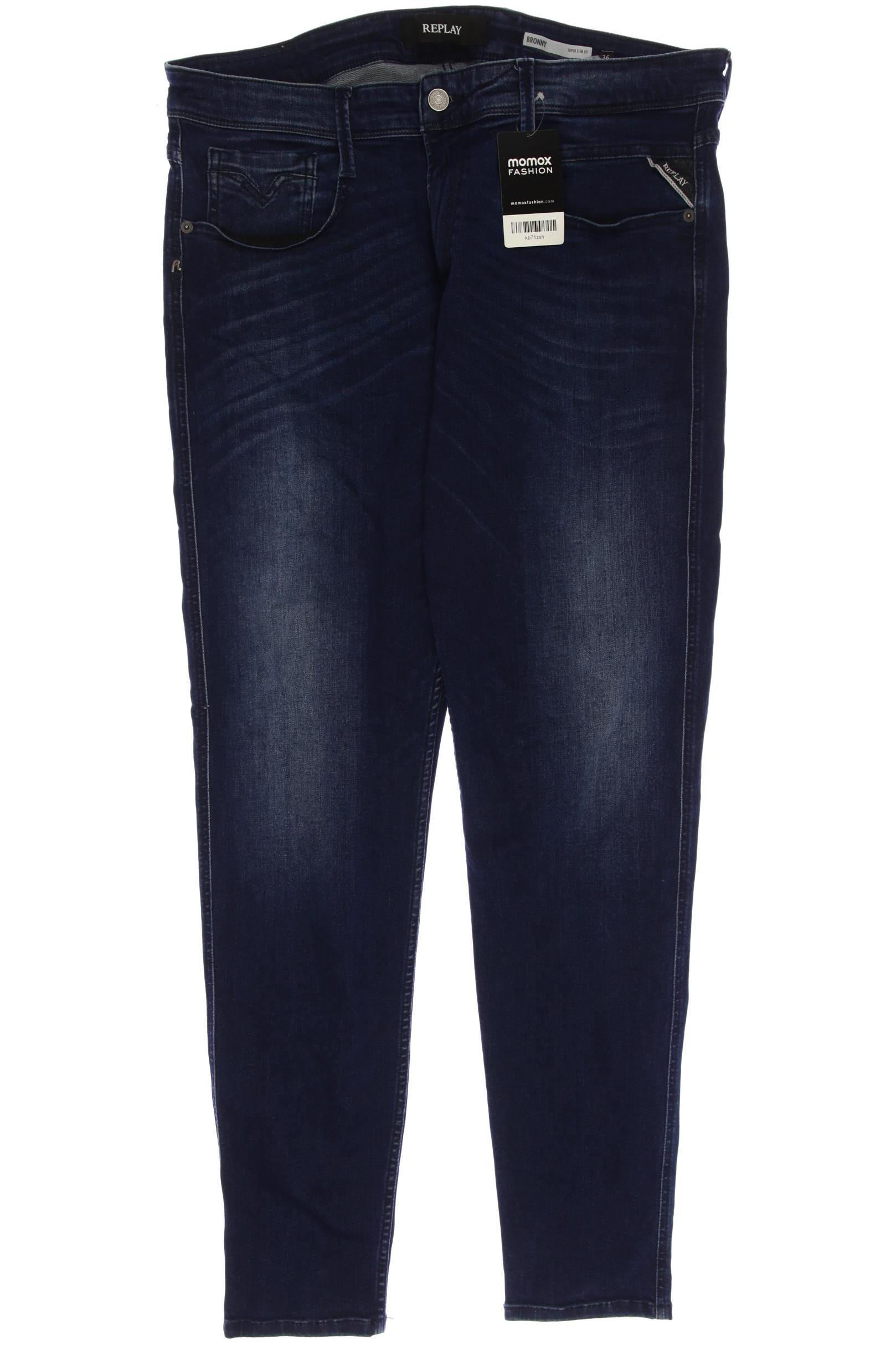 

Replay Herren Jeans, marineblau