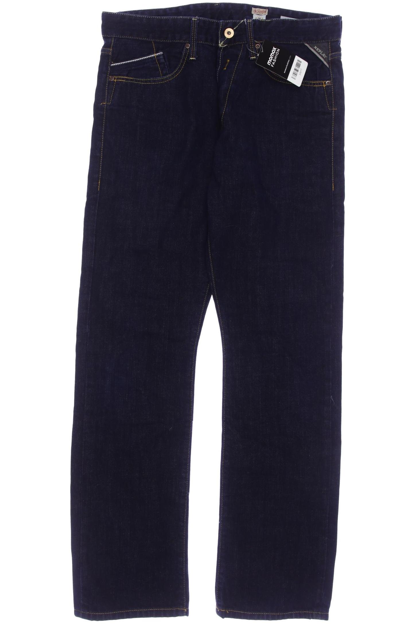 

Replay Herren Jeans, marineblau, Gr. 33