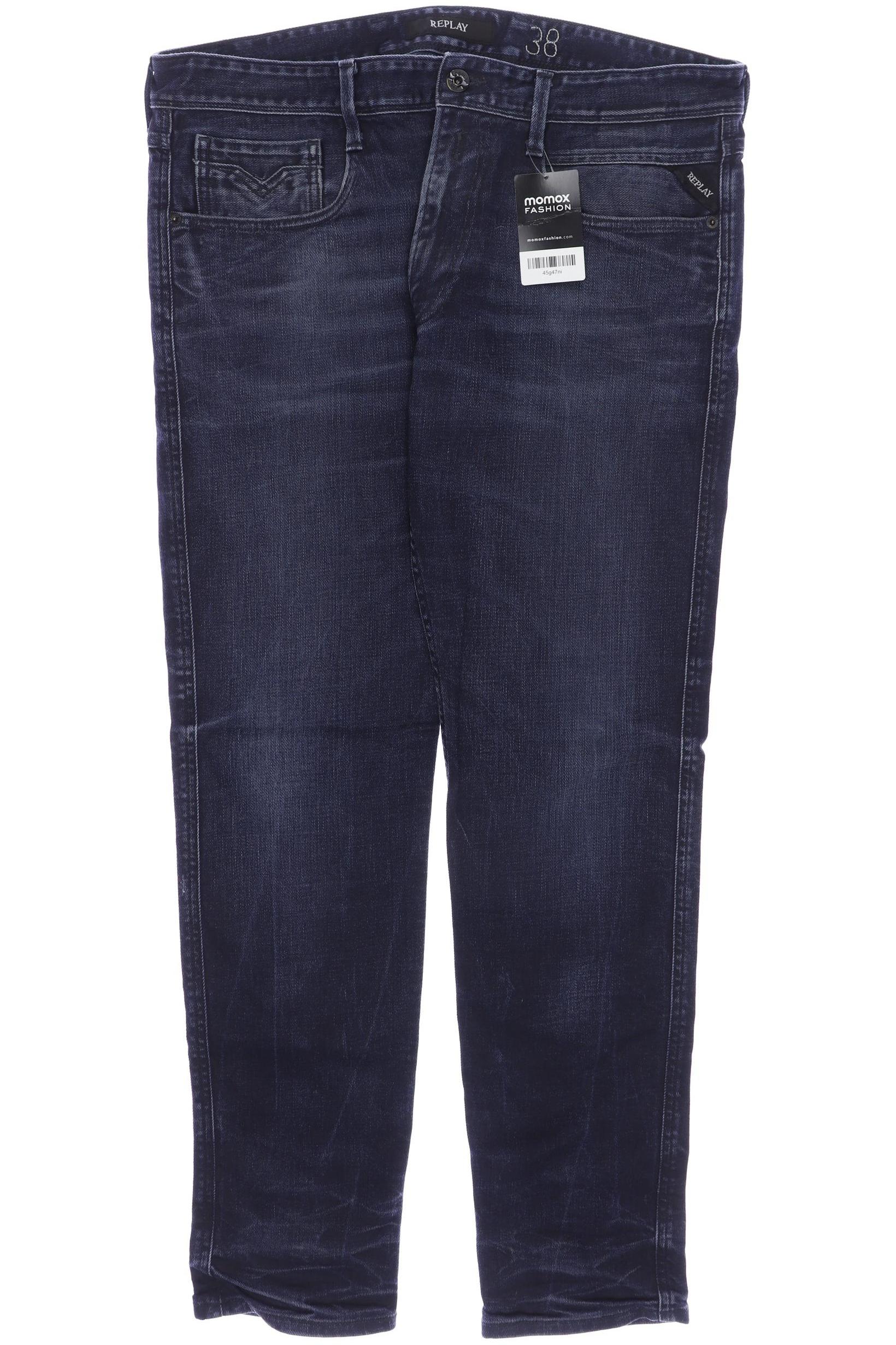 

Replay Herren Jeans, marineblau, Gr. 56