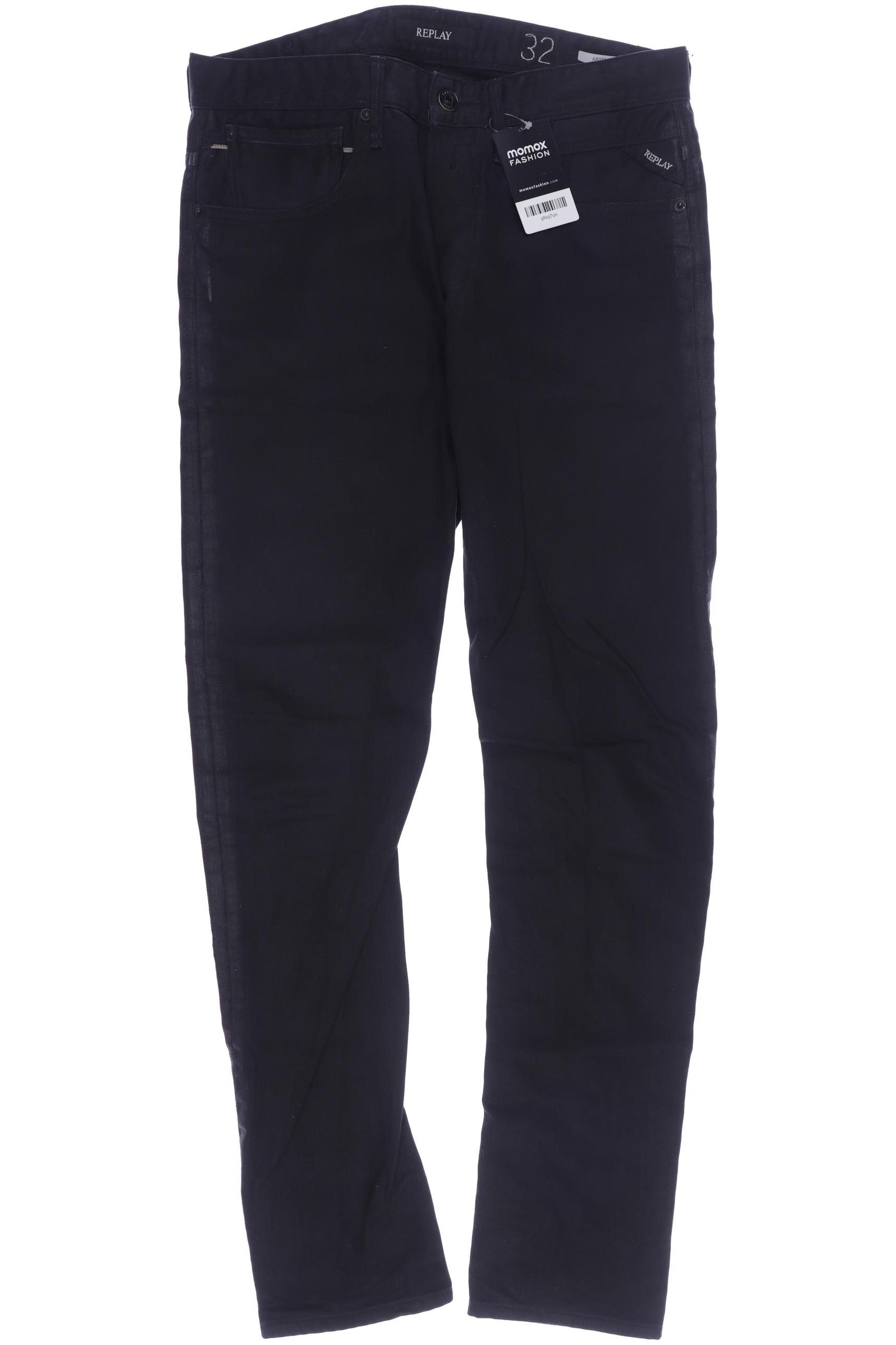 

Replay Herren Jeans, schwarz