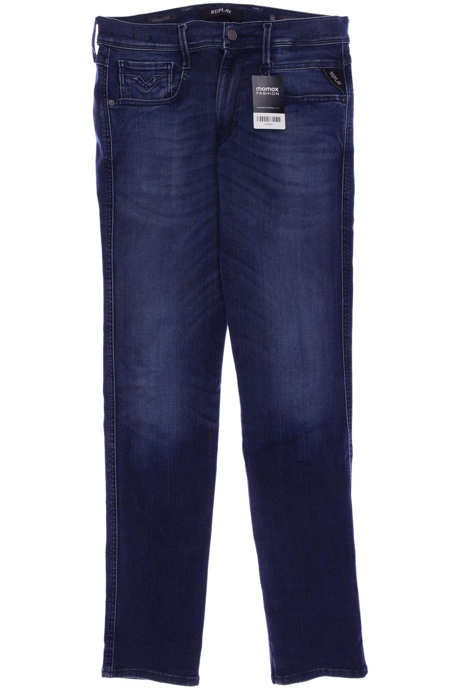 

Replay Herren Jeans, marineblau