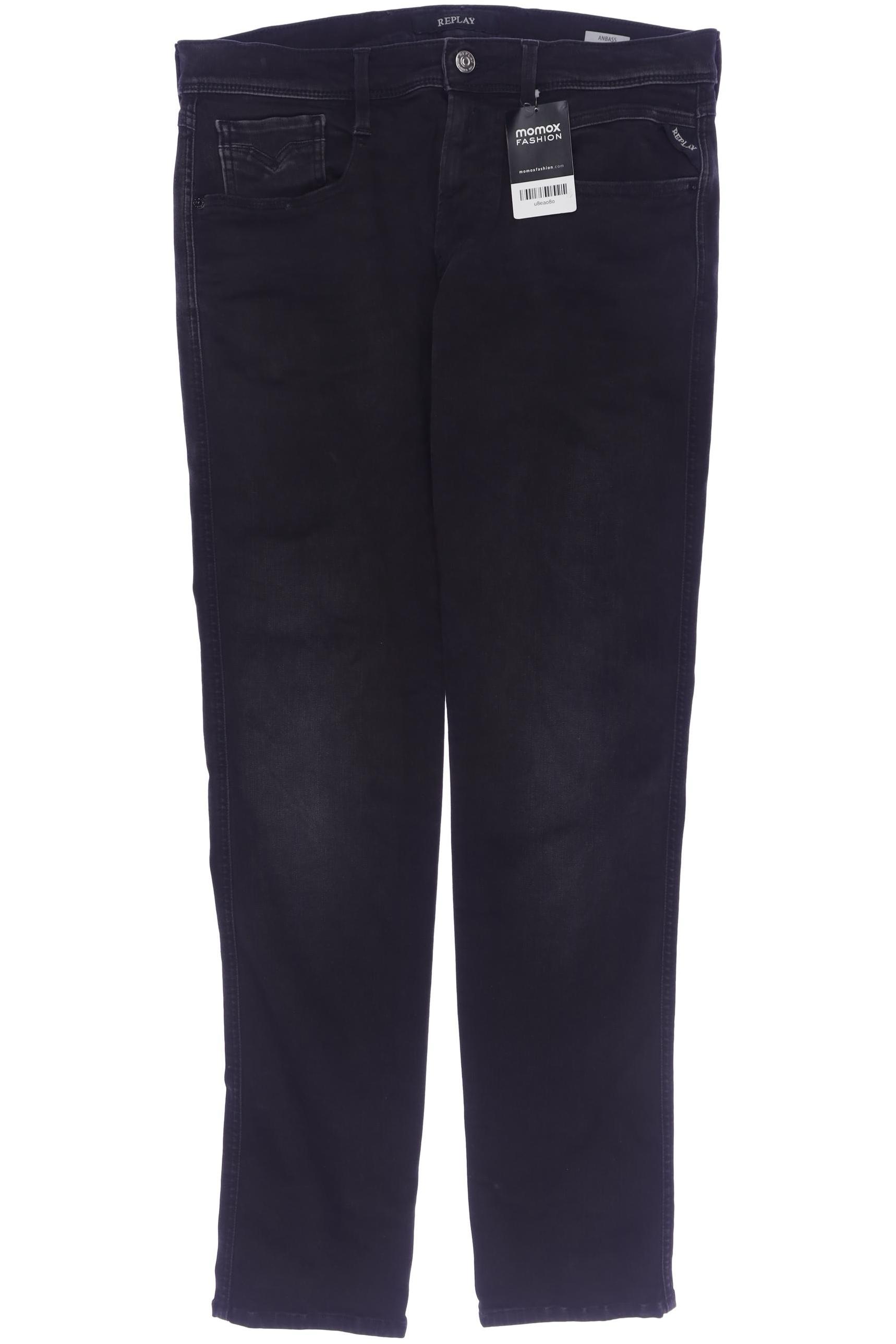 

Replay Herren Jeans, schwarz, Gr. 33